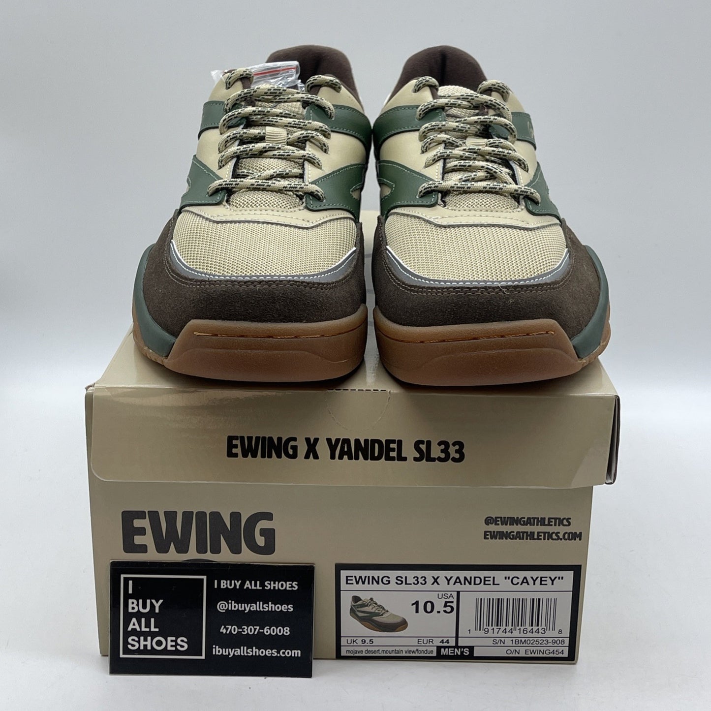 Size 10.5 - EWING SL33 x YANDEL CAYEY Mojave Mountain View (1BM02523-908)