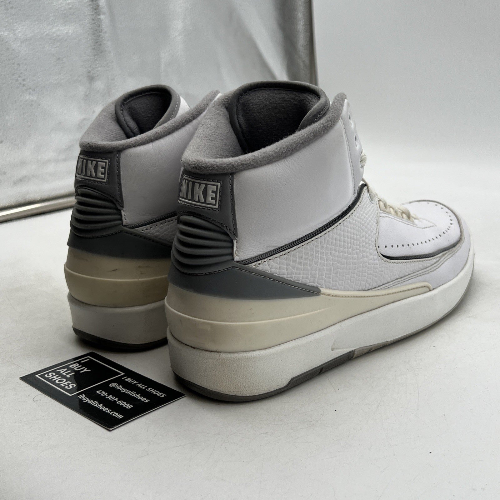 Size 9 - Air Jordan 2 Retro White Cement (DR8884-100)