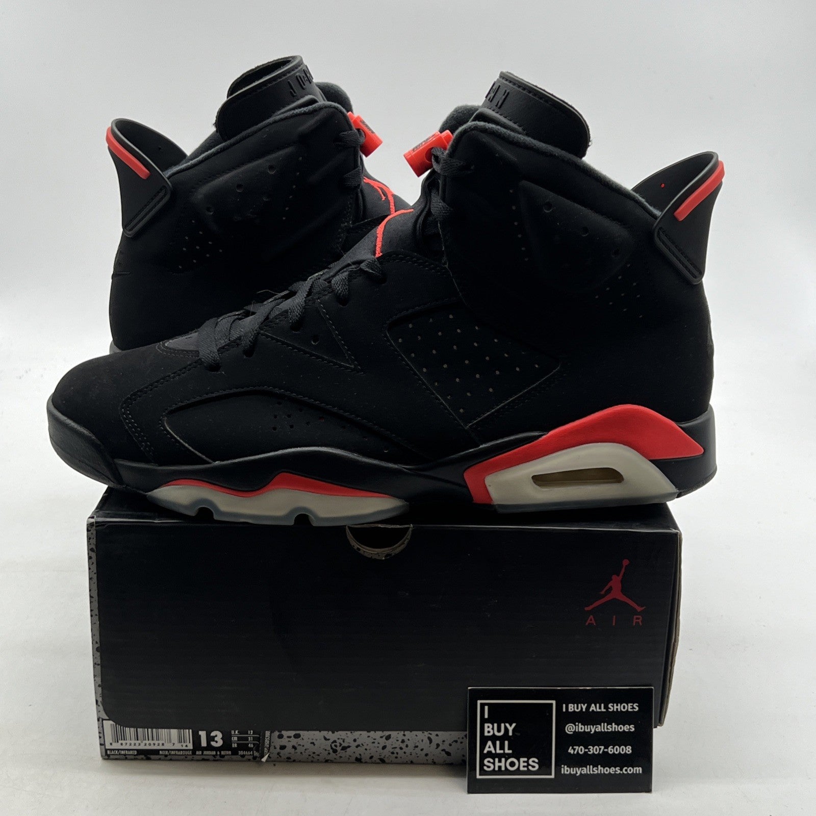 Size 13 - Air Jordan 6 Retro Mid Infrared (384664-060)