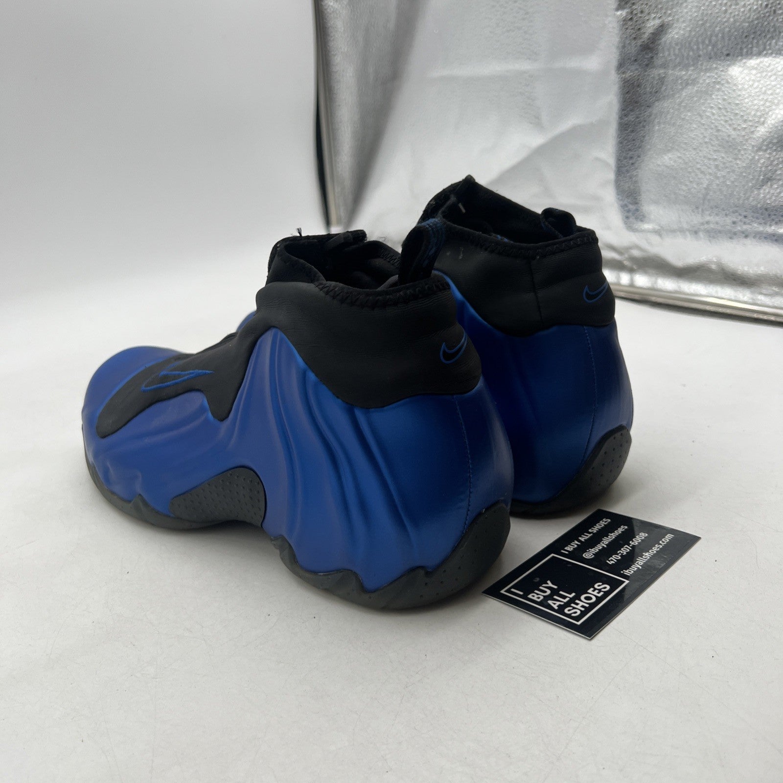 Size 8 - Nike Air Flightposite One Dark Neon Royal (A09378-500)