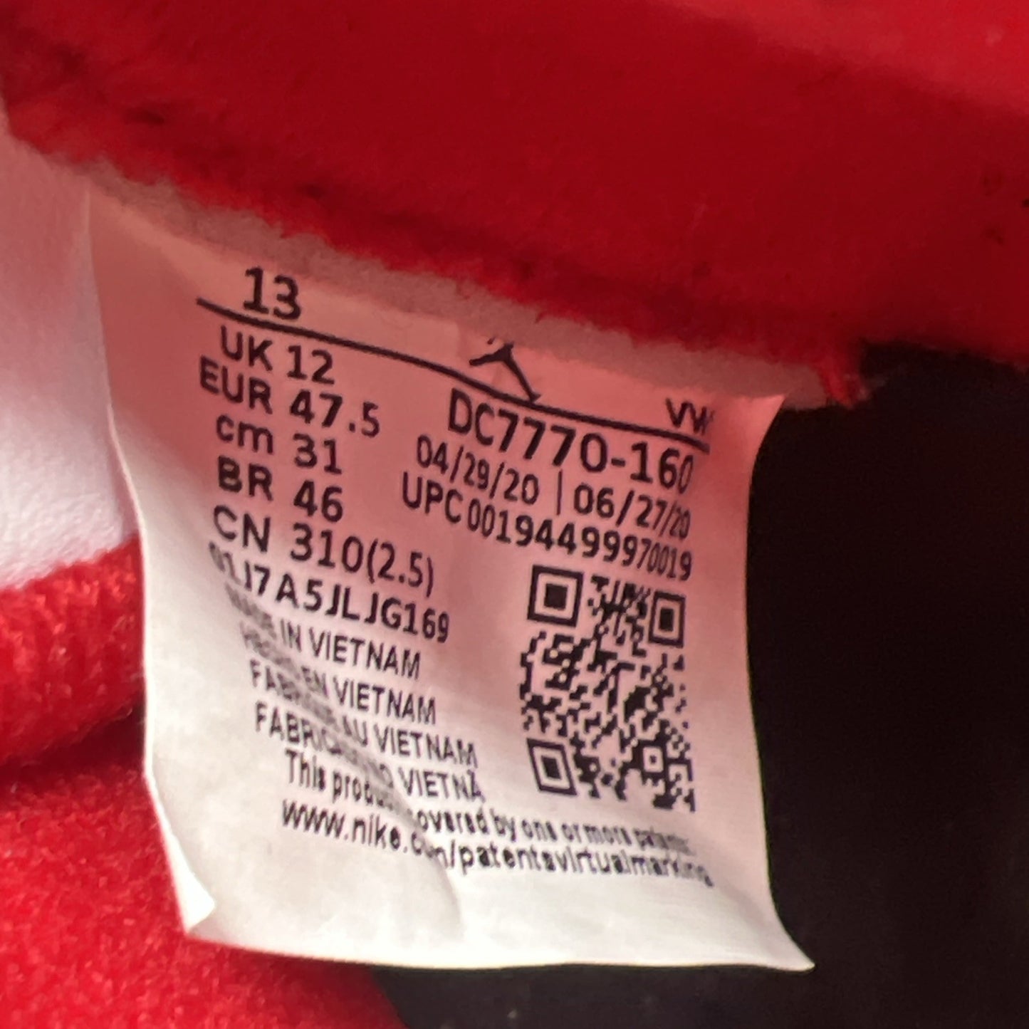 Size 13 - Air Jordan 4 Retro OG Mid Fire Red (DC7770-160)