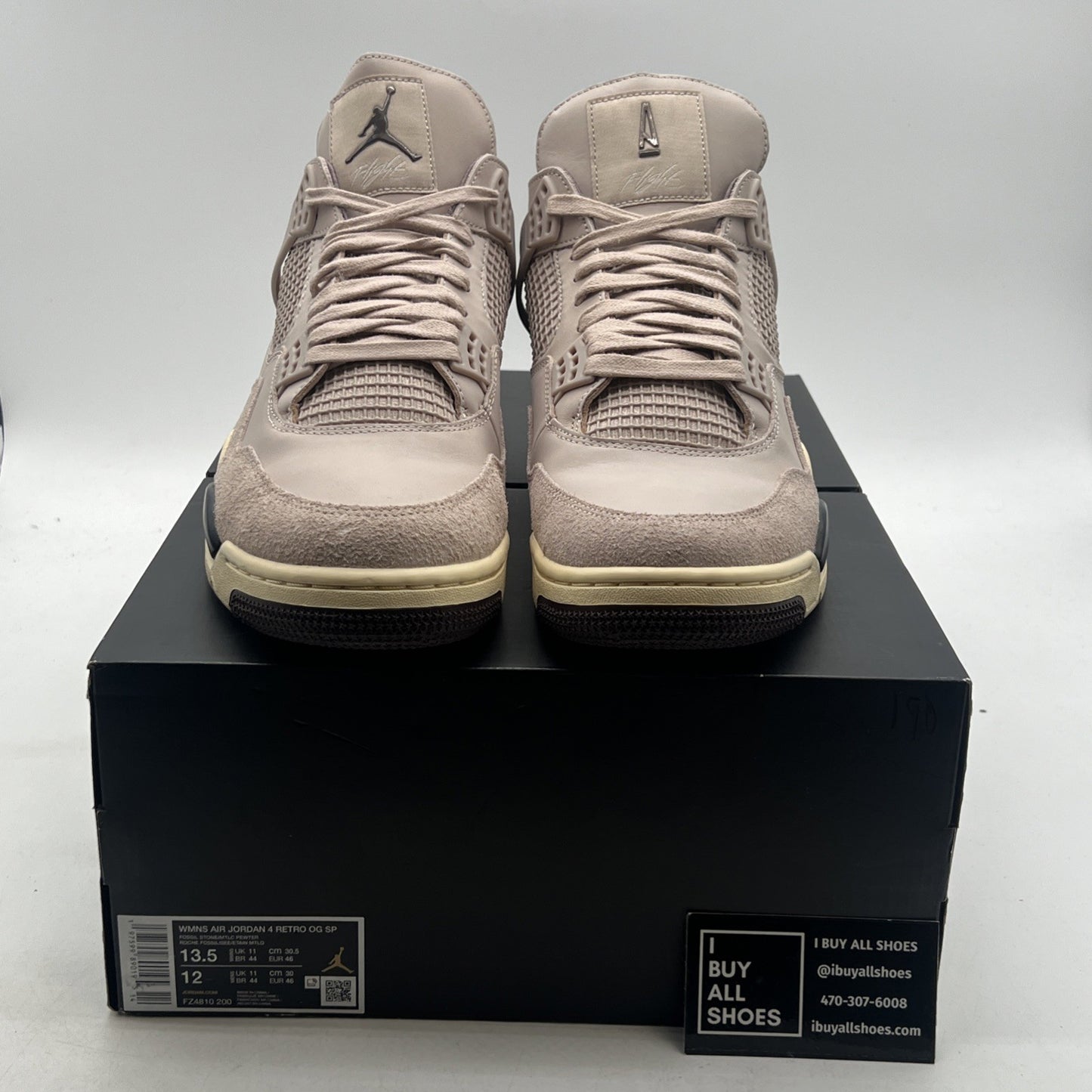 Size 13.5 - A Ma Maniére x Air Jordan 4 Retro While You Were Sleeping W