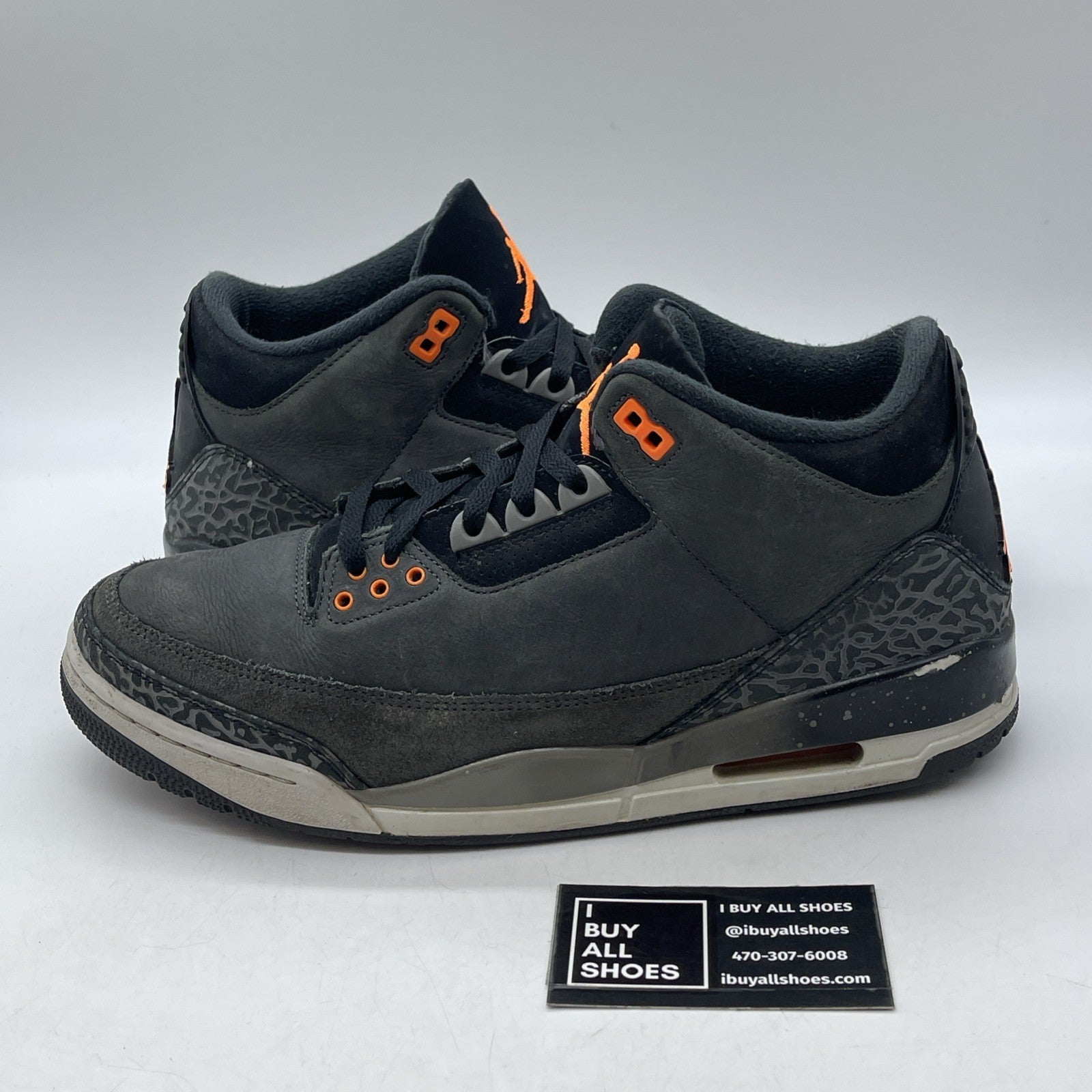 Size 11 - Jordan 3 Retro 2023 Mid Fear Grey Black Suede (CT8532-080)