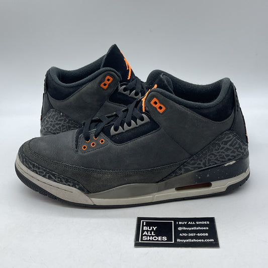 Size 11 - Jordan 3 Retro 2023 Mid Fear Grey Black Suede (CT8532-080)