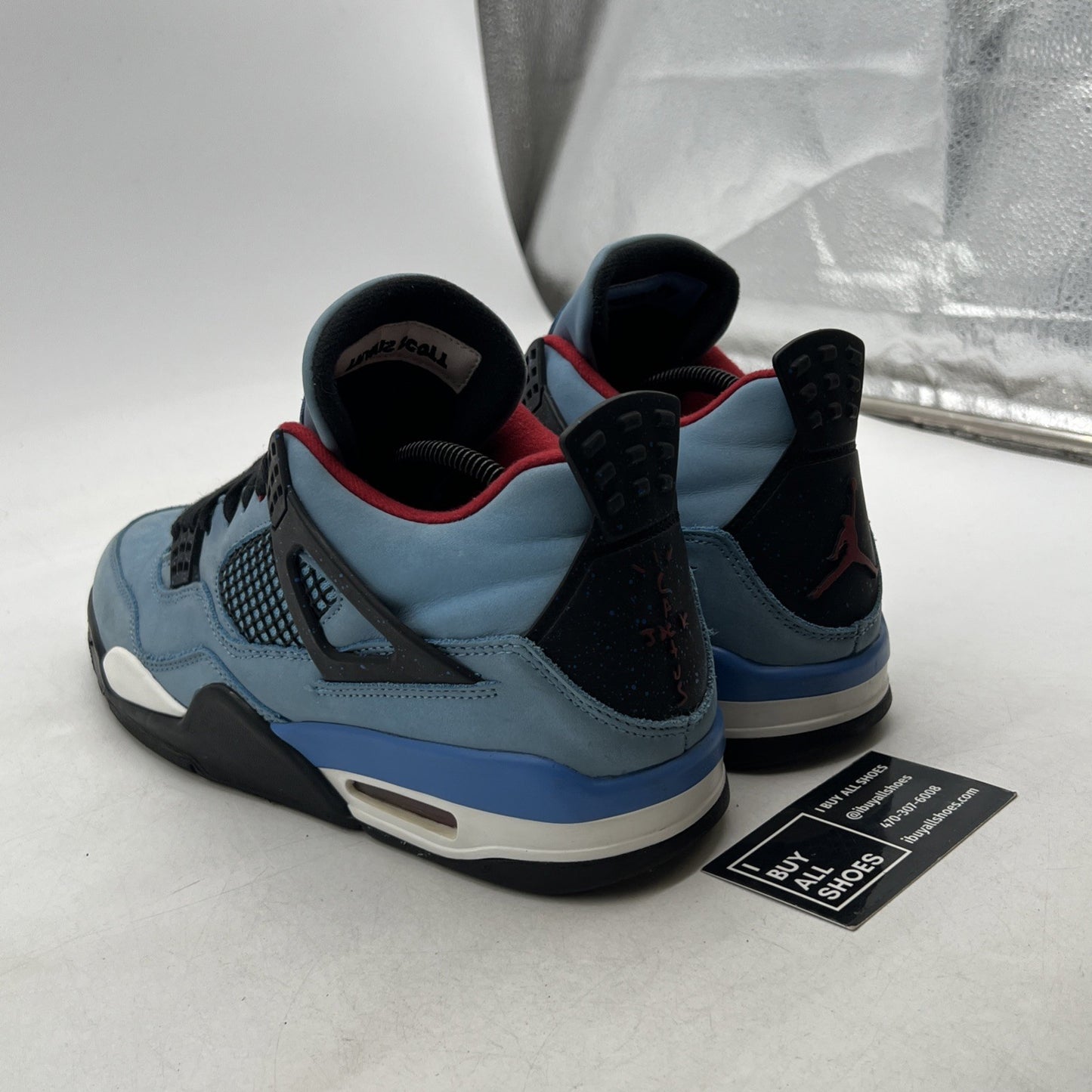 Size 9.5 - Air Jordan 4 Retro x Travis Scott Mid Cactus Jack (308497-406)