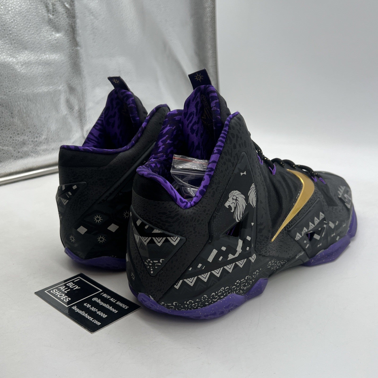 Size 14 - Nike LeBron 11 BHM - (646702-001)