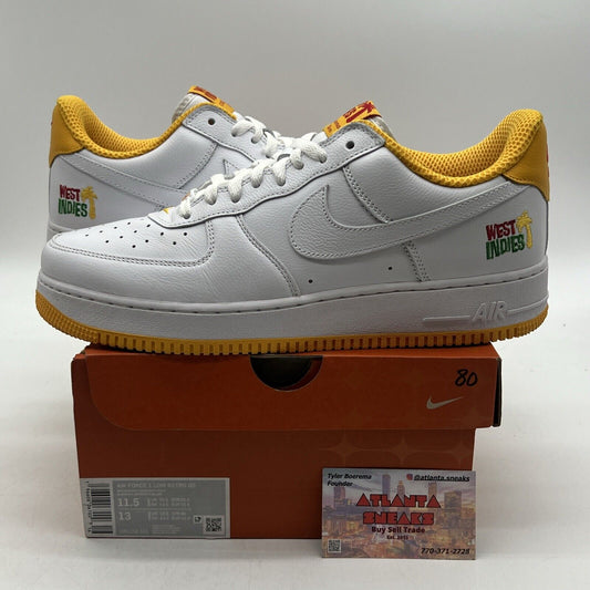 Size 11.5 - Nike Air Force 1 Low West Indies - University Gold  (DX1156-101)