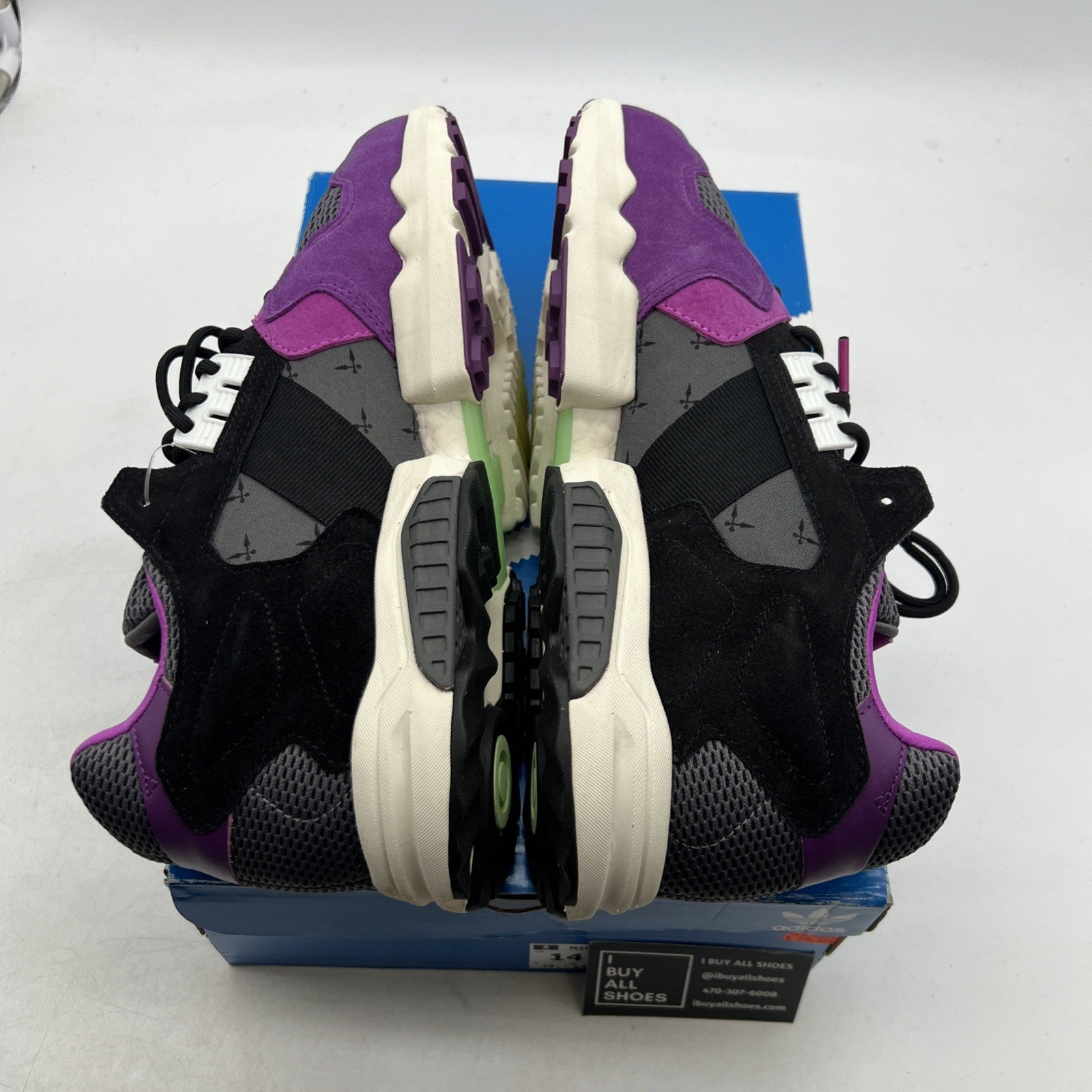 Size 14 - Adidas Ninja x ZX Torsion Time In - Glory Purple (FW9831)
