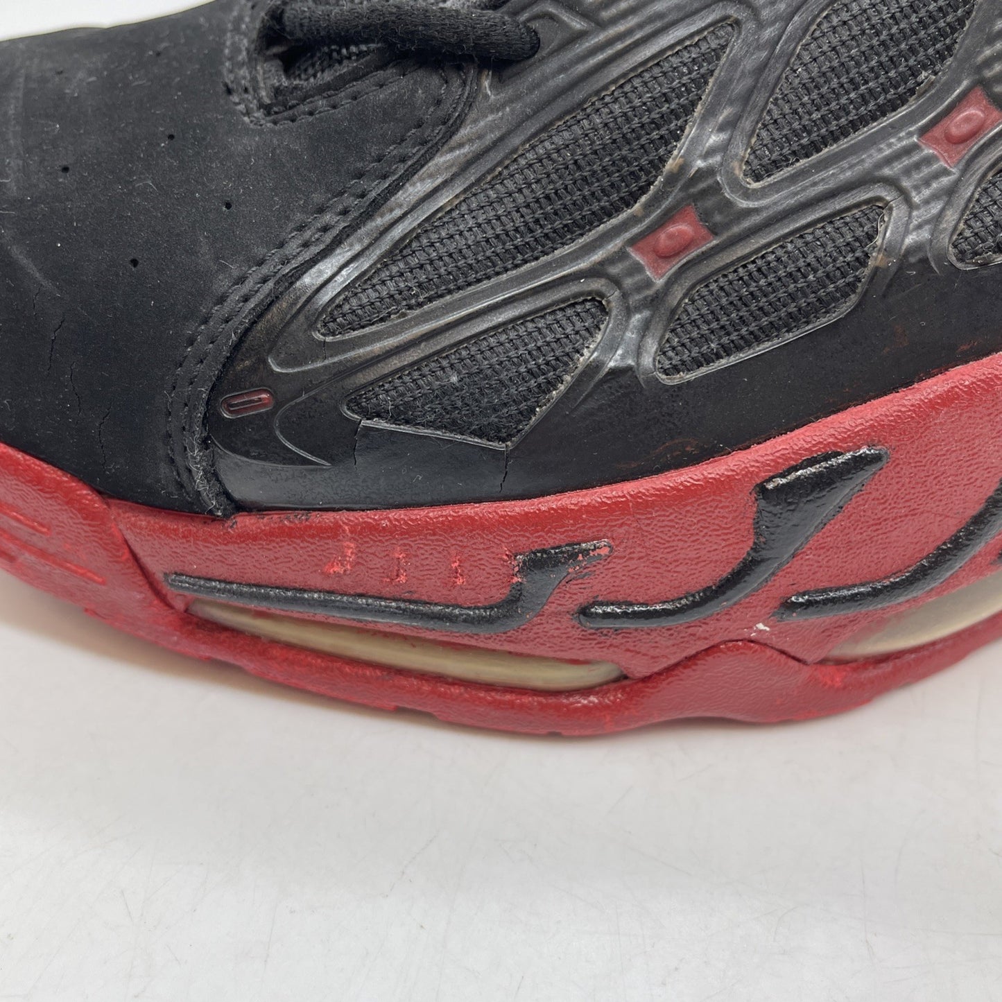 Size 10.5 - Nike Air Max Pillar Black Sport Red (525226-011)