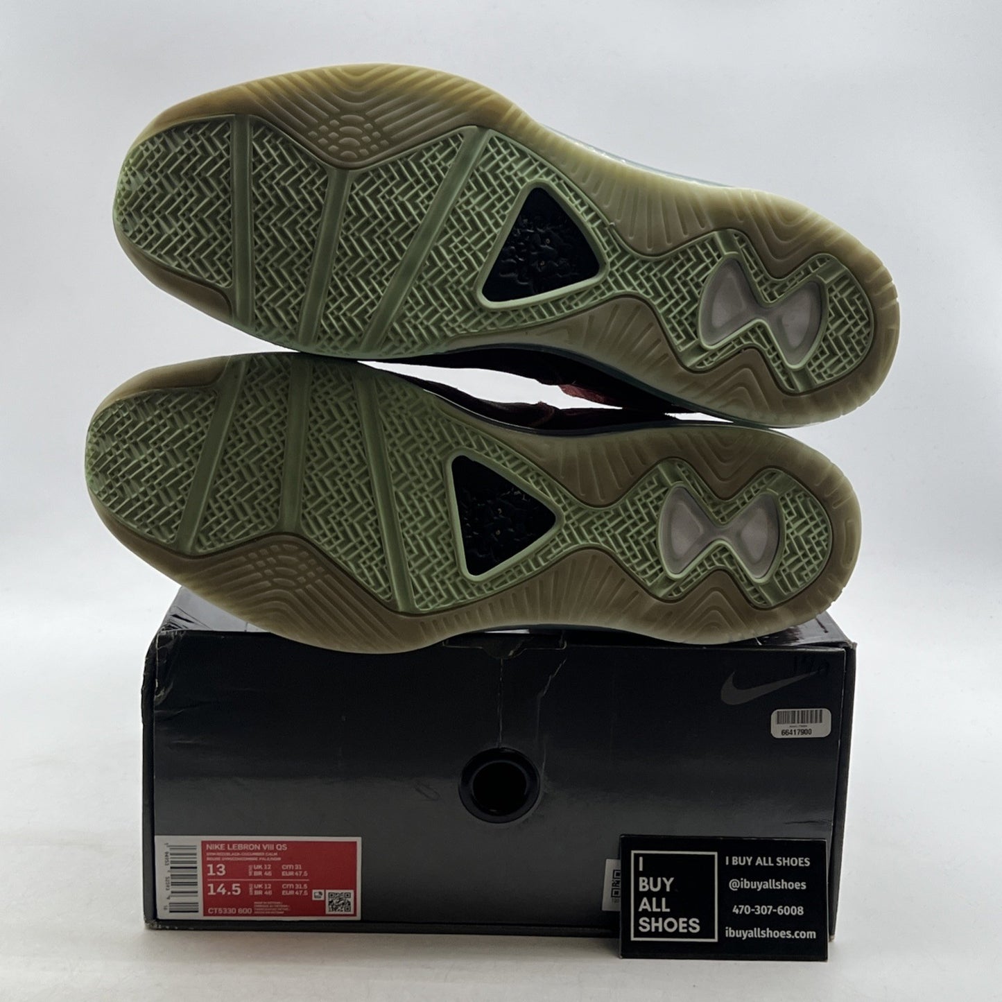Size 13 - Nike LeBron 8 QS Empire Jade (CT5330-600)