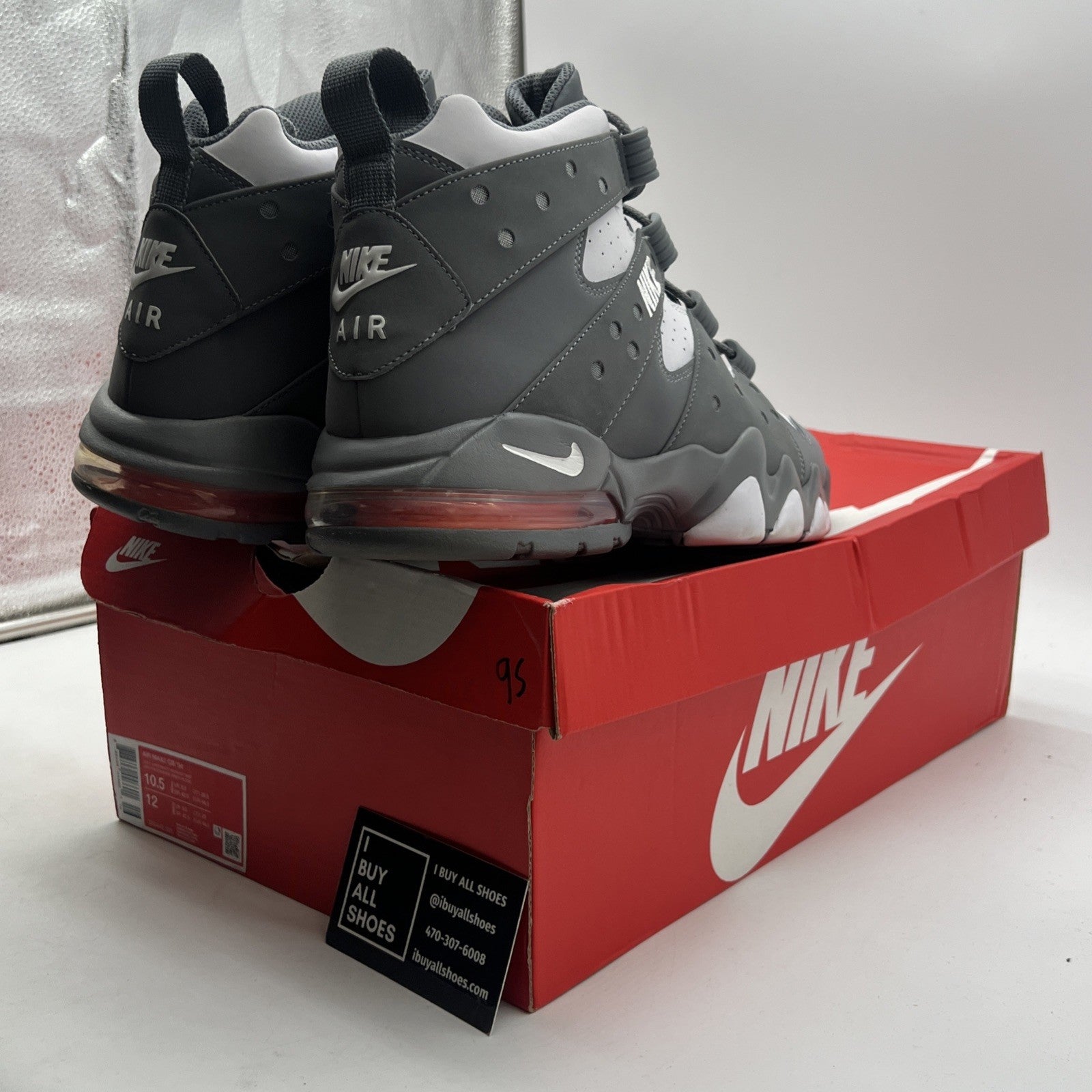Size 10.5 - Nike Air Max 2 CB 94 2015 Cool Grey (305440-005)