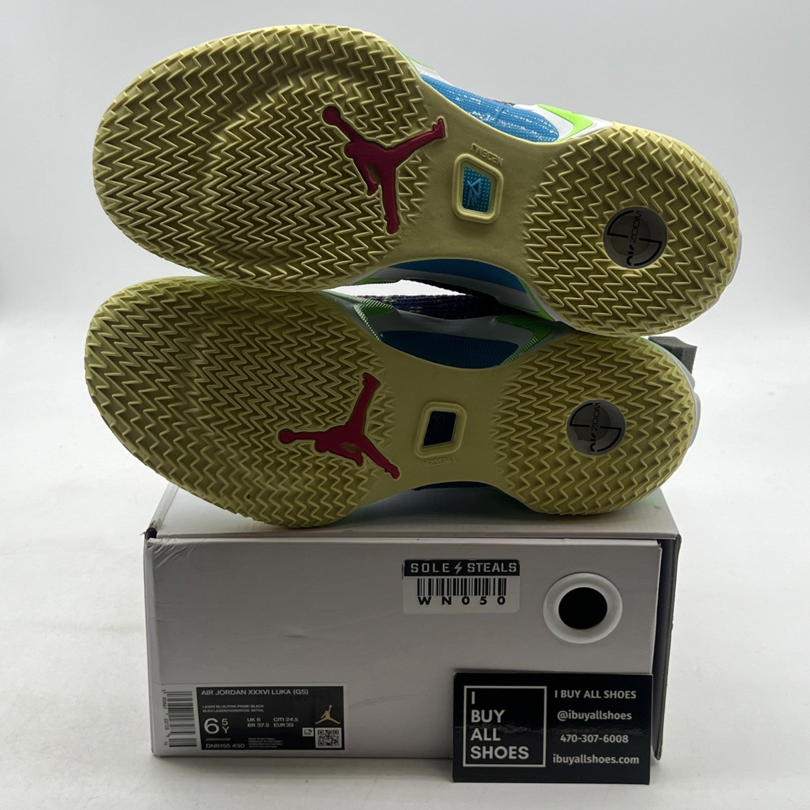 Size 6.5Y - NIKE AIR JORDAN XXXVl LUKA DONCIC SNEAKERS NEW YOUTH (DN6155-430)