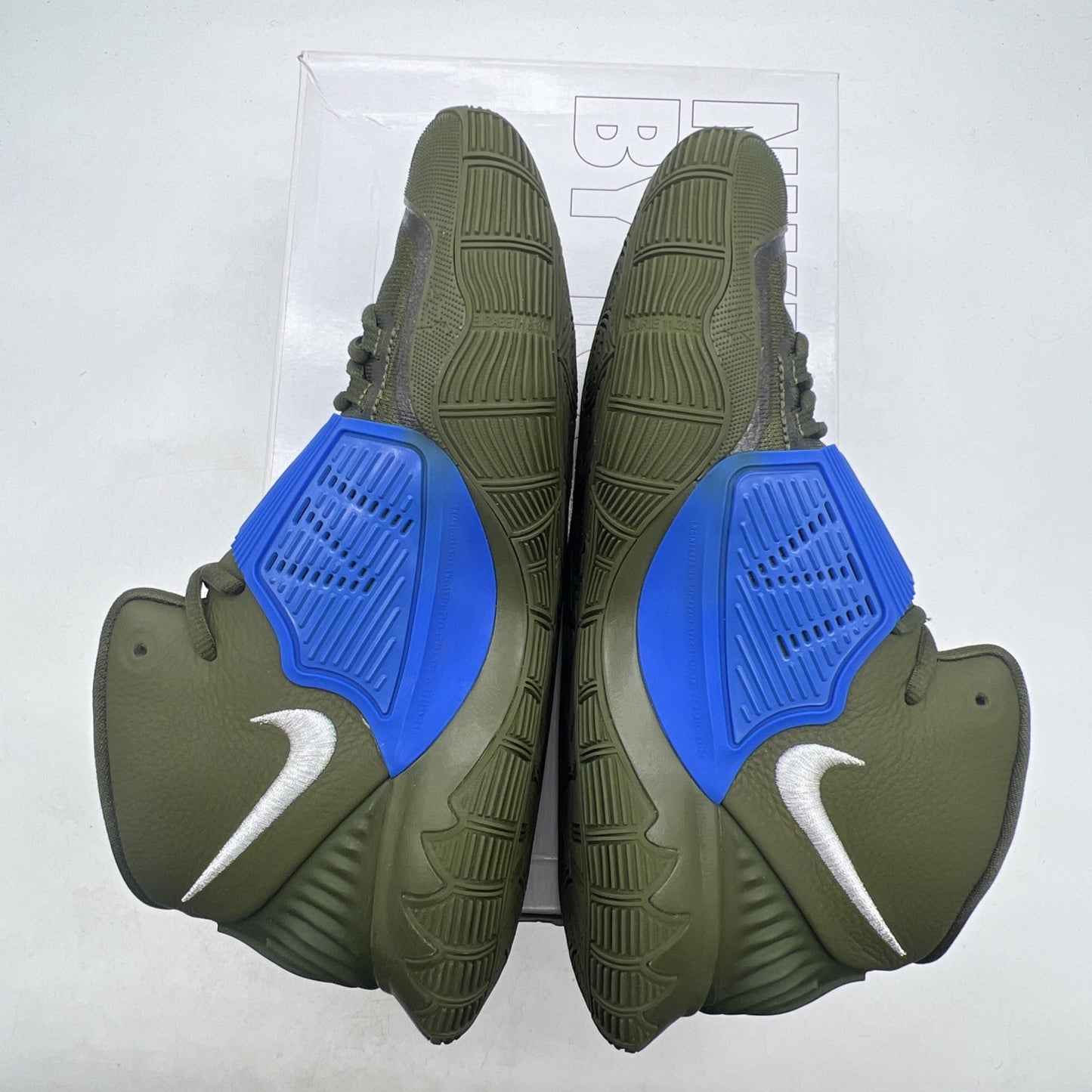Size 10 -Nike iD By You Kyrie 6 Air Kyreezy Green White Blue (CT1019-991)