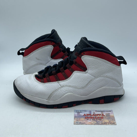 Size 9 - Air Jordan 10 Westbrook Class of 2006 White Leather (310805-160)