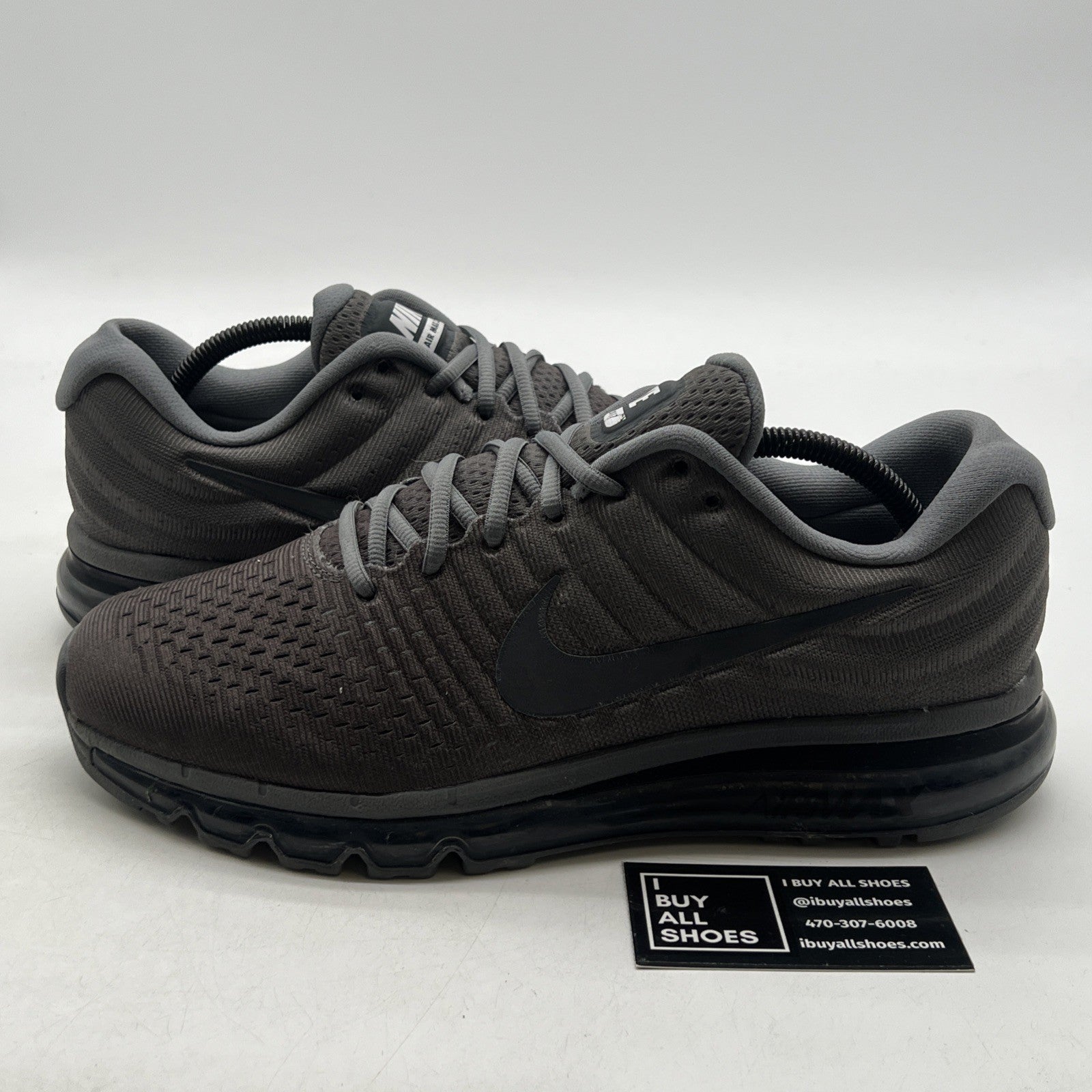 Size 11 - Nike Air Max 2017 Cool Grey - (849559-008)
