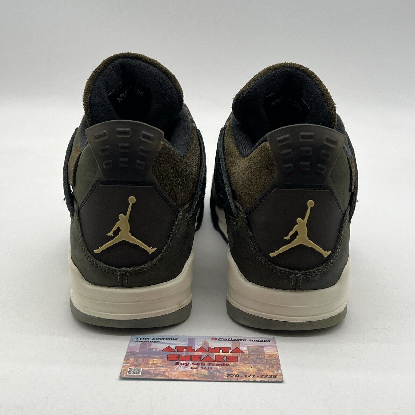 Size 8.5 - Air Jordan 4 SE Retro Low Craft - Olive (FB9927-200)