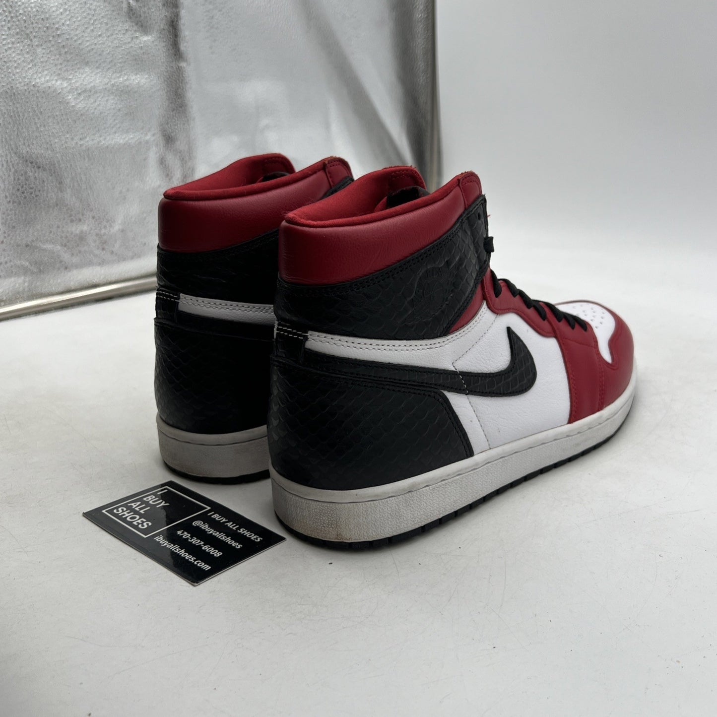 Size 12 - Air Jordan 1 Retro OG High Satin Red W (CD0461-601)