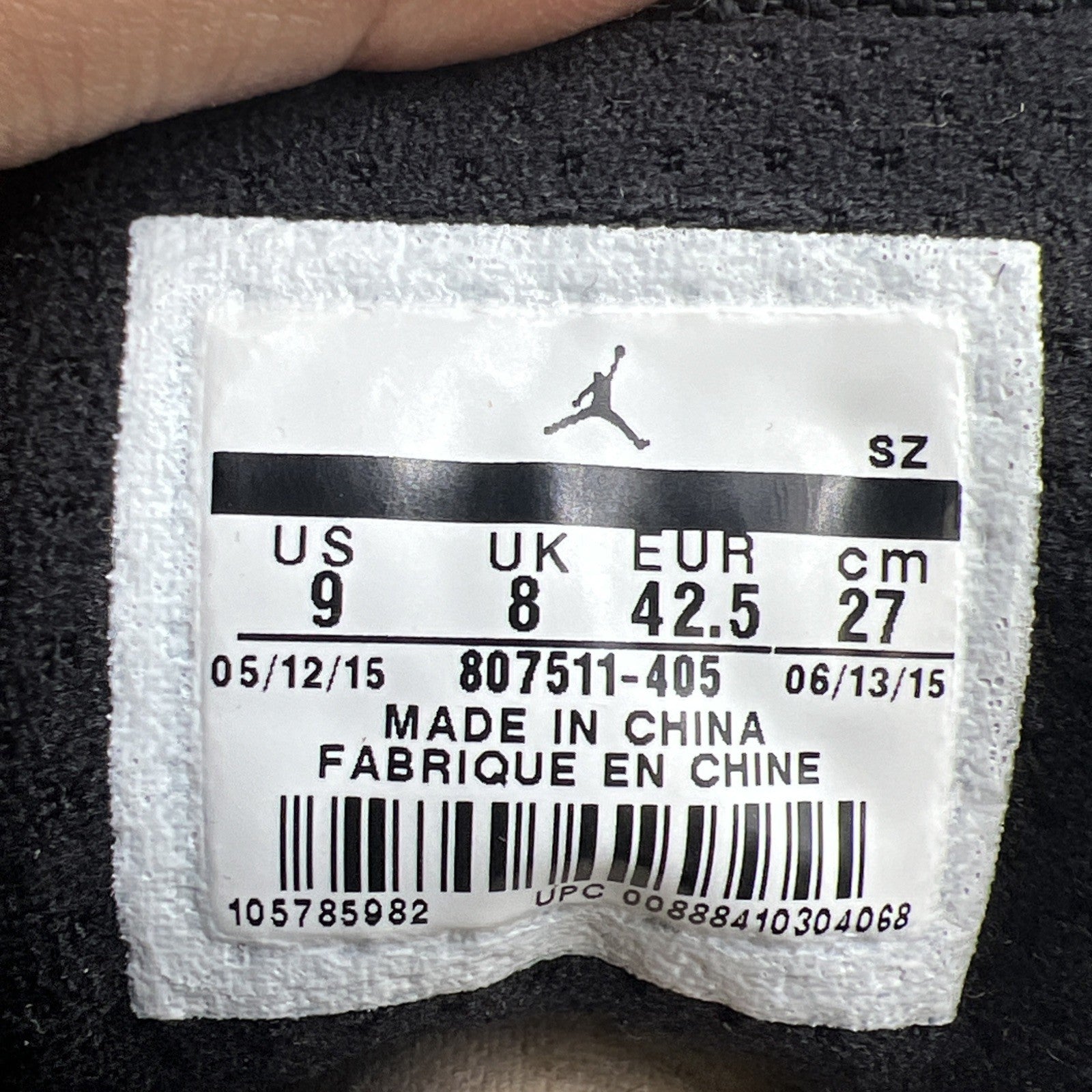 Size 9 - Air Jordan 14 Retro 2015 Low Laney (807511-405)