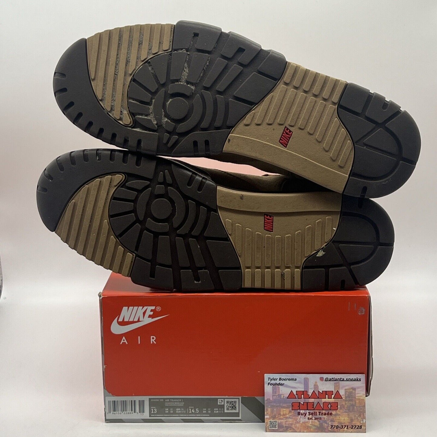 Size 13 - Nike Air Trainer 1 2022 Shima Shima Brown Red (DV6998-200)