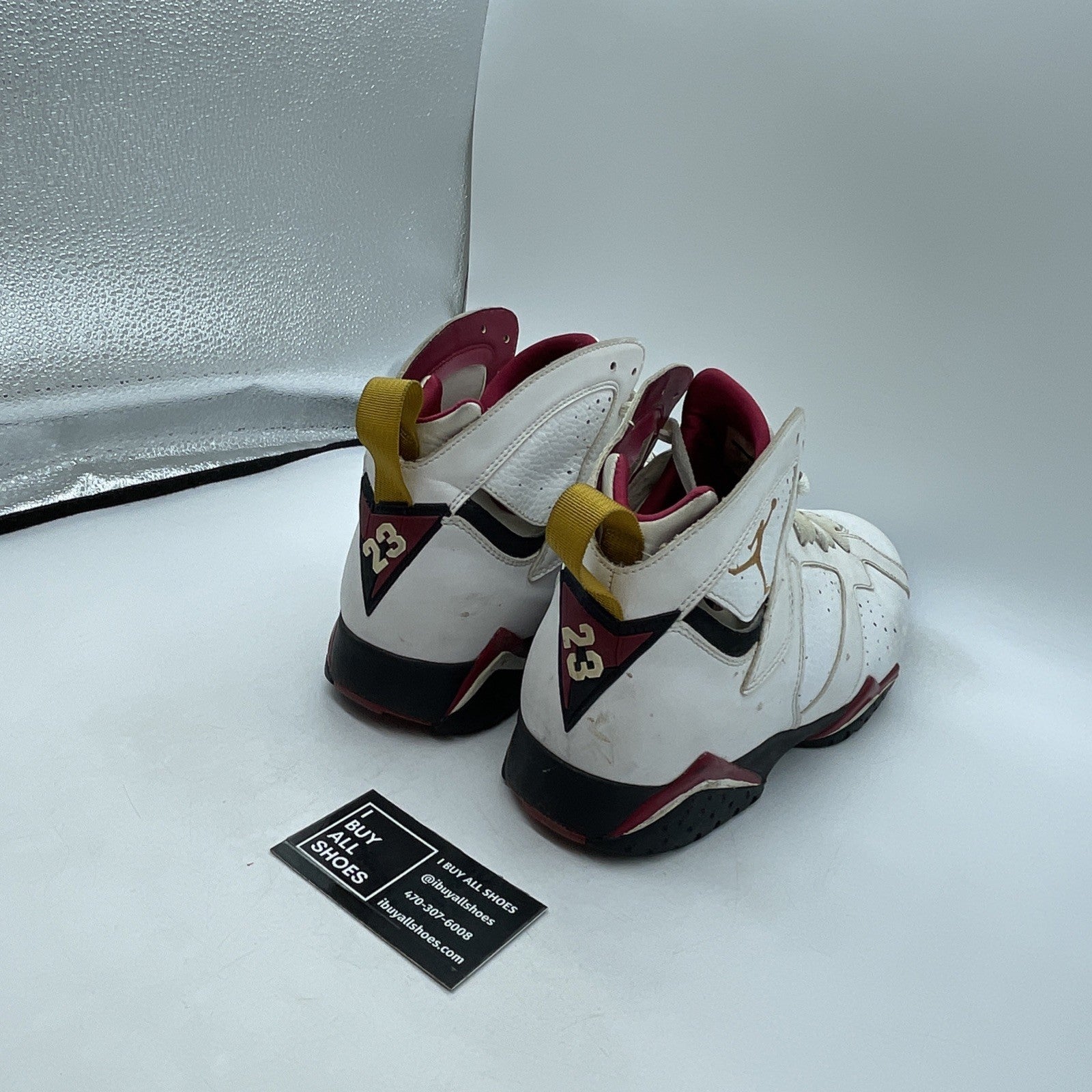 Size 12 - Air Jordan 7 Retro 2011 Cardinal (304775-104)