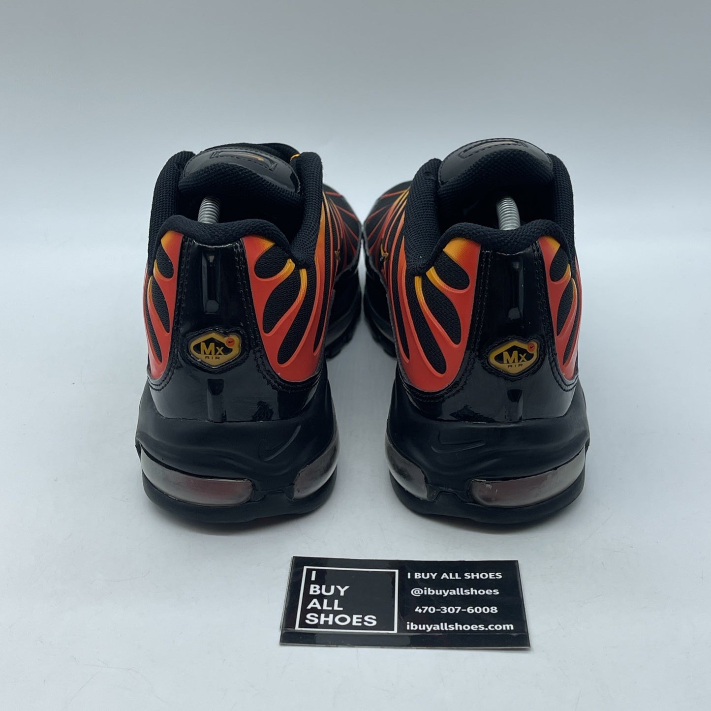 Size 10.5 - Nike Air Max 97 Plus Shock Orange Black Red Orange (AH8144-002)