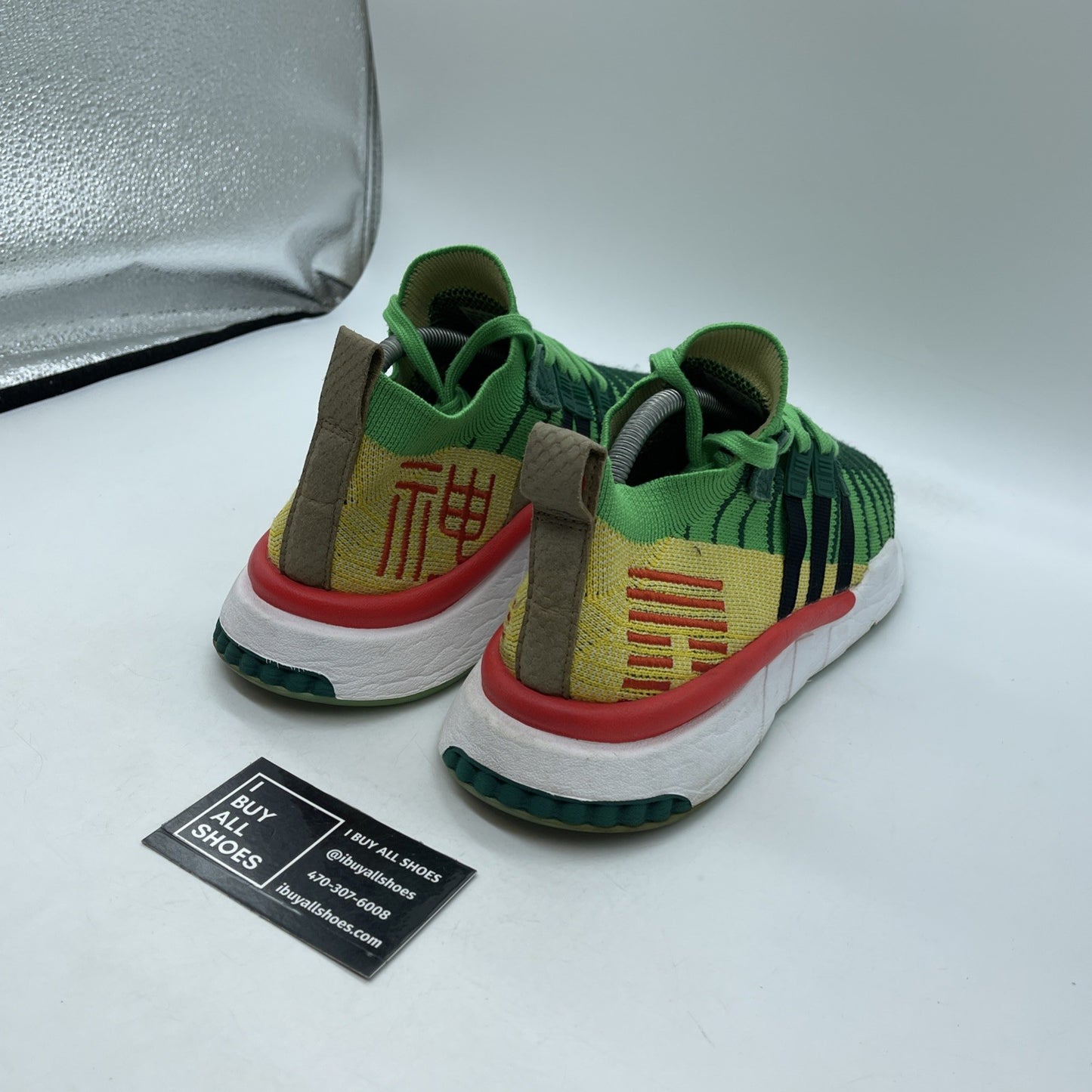 Size 9.5 - adidas Dragon Ball Z x EQT Support ADV Primeknit Mid Green (D97056)