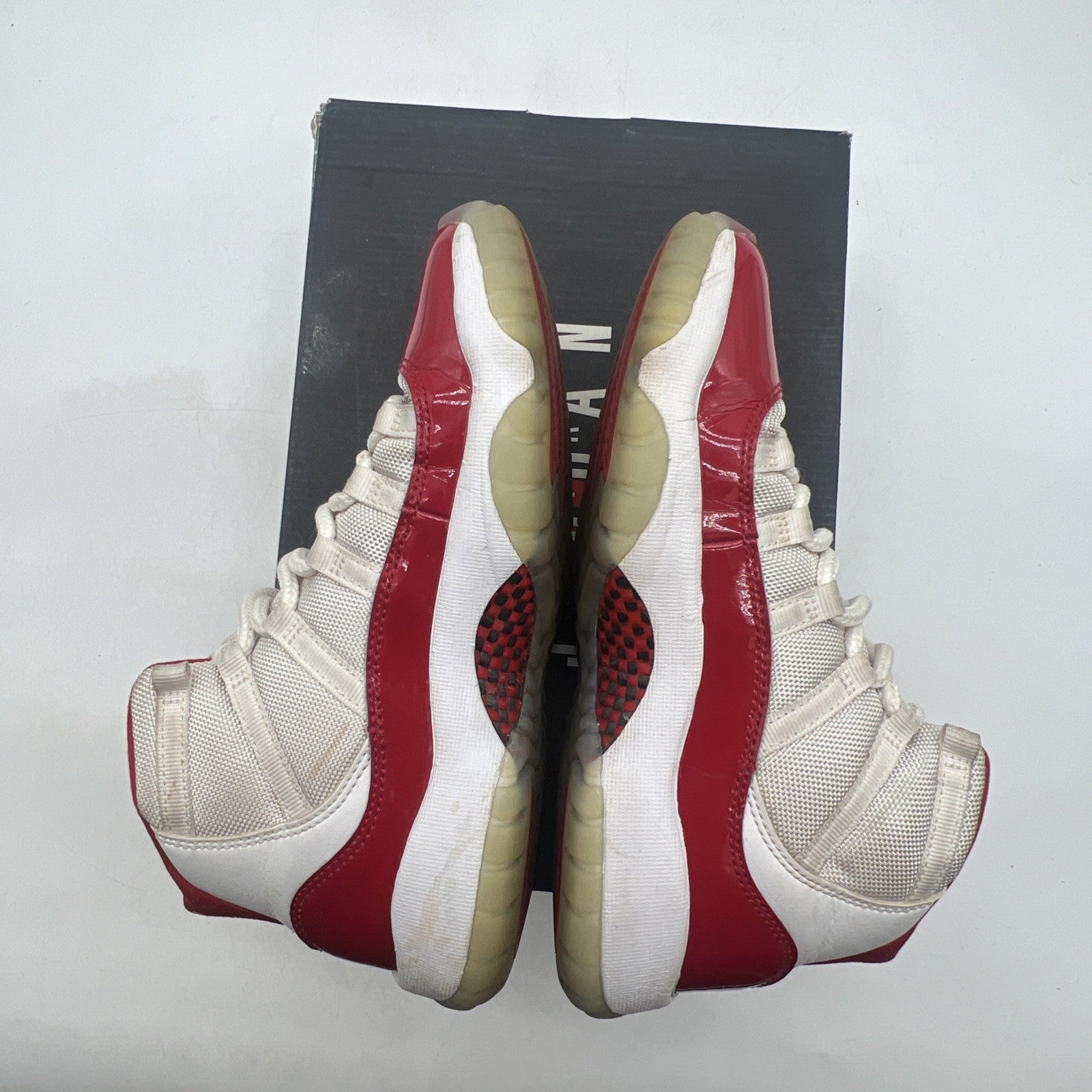 Size 4.5Y - Air Jordan 11 Retro High Cherry (378038-116)