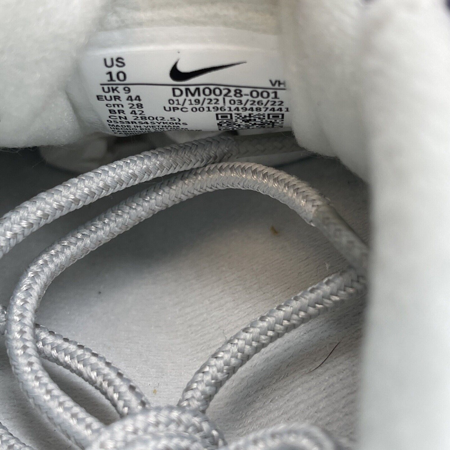Size 10 - Nike Air Max 97 OG Metallic Silver Chlorine Blue White (DM0028-001)
