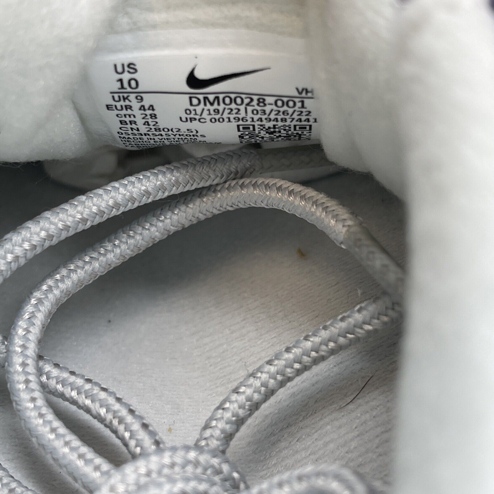 Size 10 - Nike Air Max 97 OG Metallic Silver Chlorine Blue White (DM0028-001)