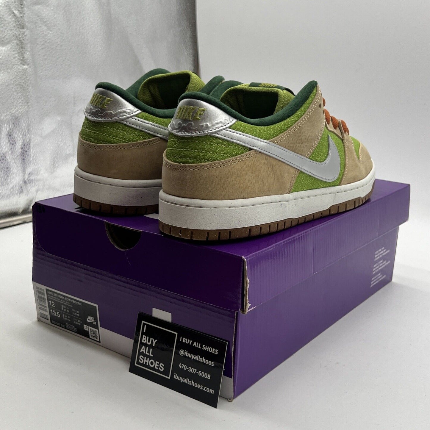 Size 12 - Nike Dunk Pro SB Low Escargot (FQ7585-200)