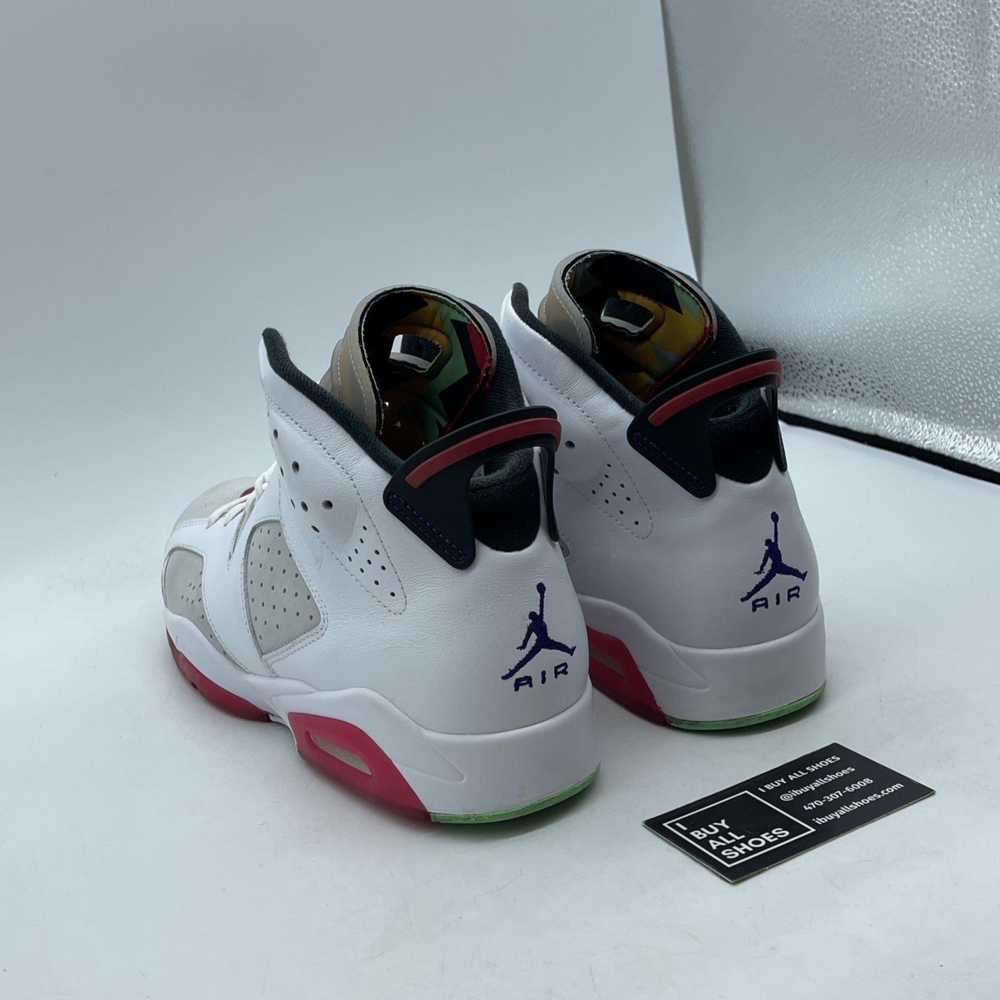 Size 10.5 - Jordan 6 Retro Hare White 2020 Grey Purple Suede (CT8529-062)