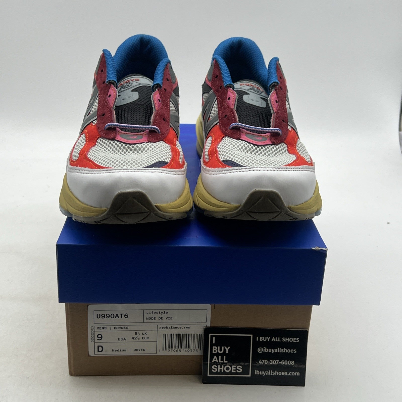 Size 9 - New Balance Action Bronson x 990v6 Made in USA Amazõnia (U990AT6)