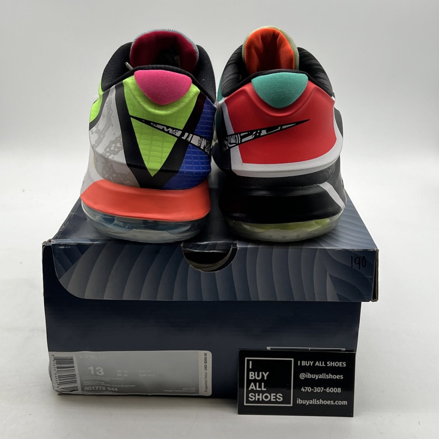 Size 13 - Nike KD 7 What The KD (801778-944)