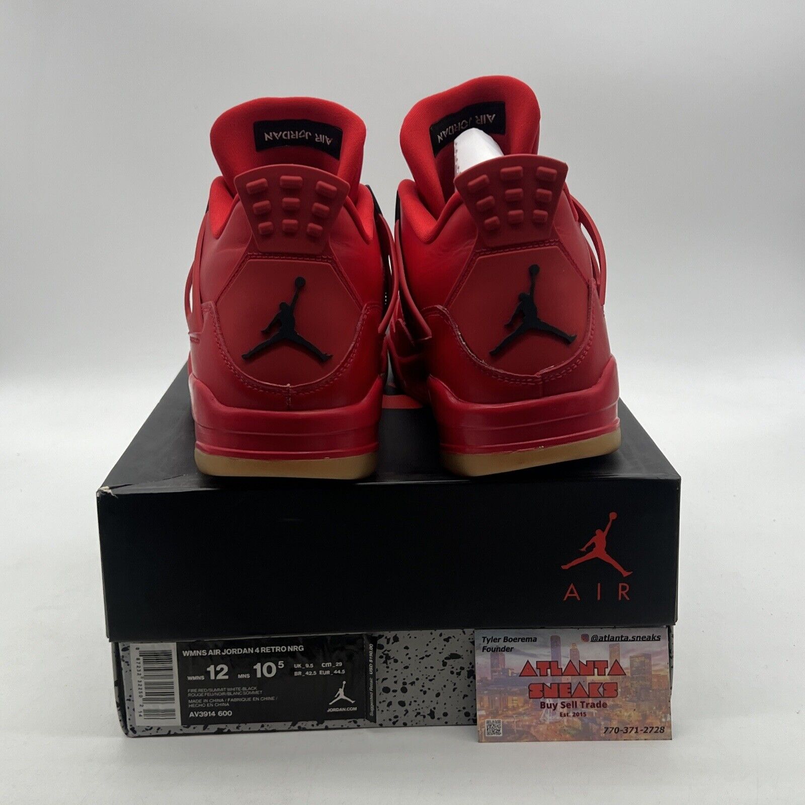 Size 12W- Air Jordan 4 Retro NRG Singles Day W (AV3914-600)