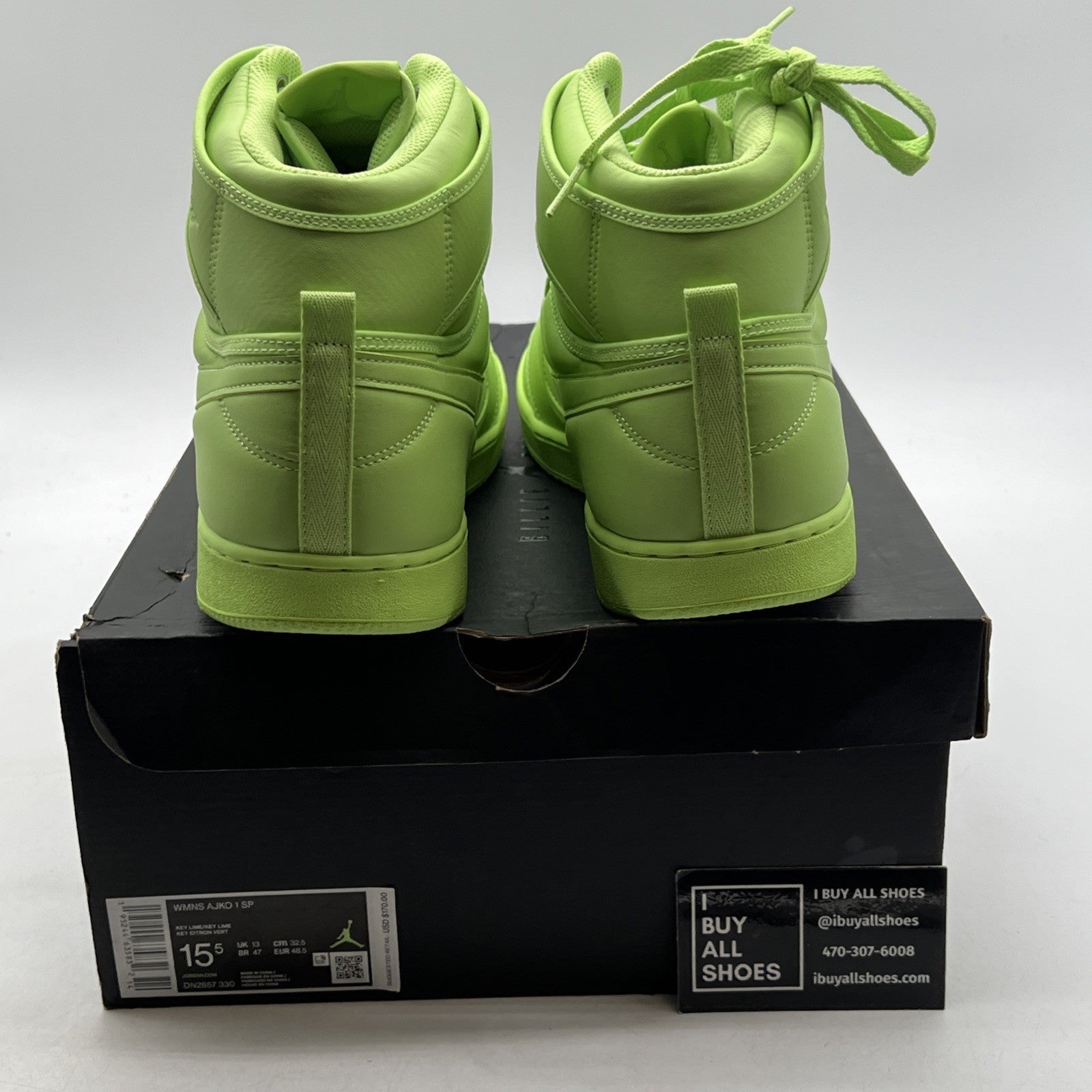Size 15.5 - Billie Eilish x Air Jordan 1 KO Volt W (DN2857-330)