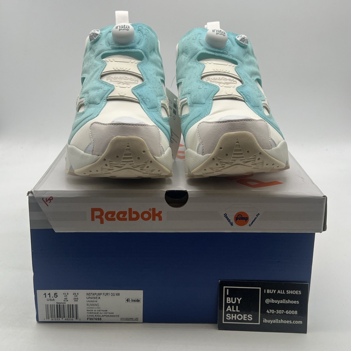 Size 11.5 - Reebok InstaPump Fury OG Legion of Fury - Rayne Sheetz (FW7698)