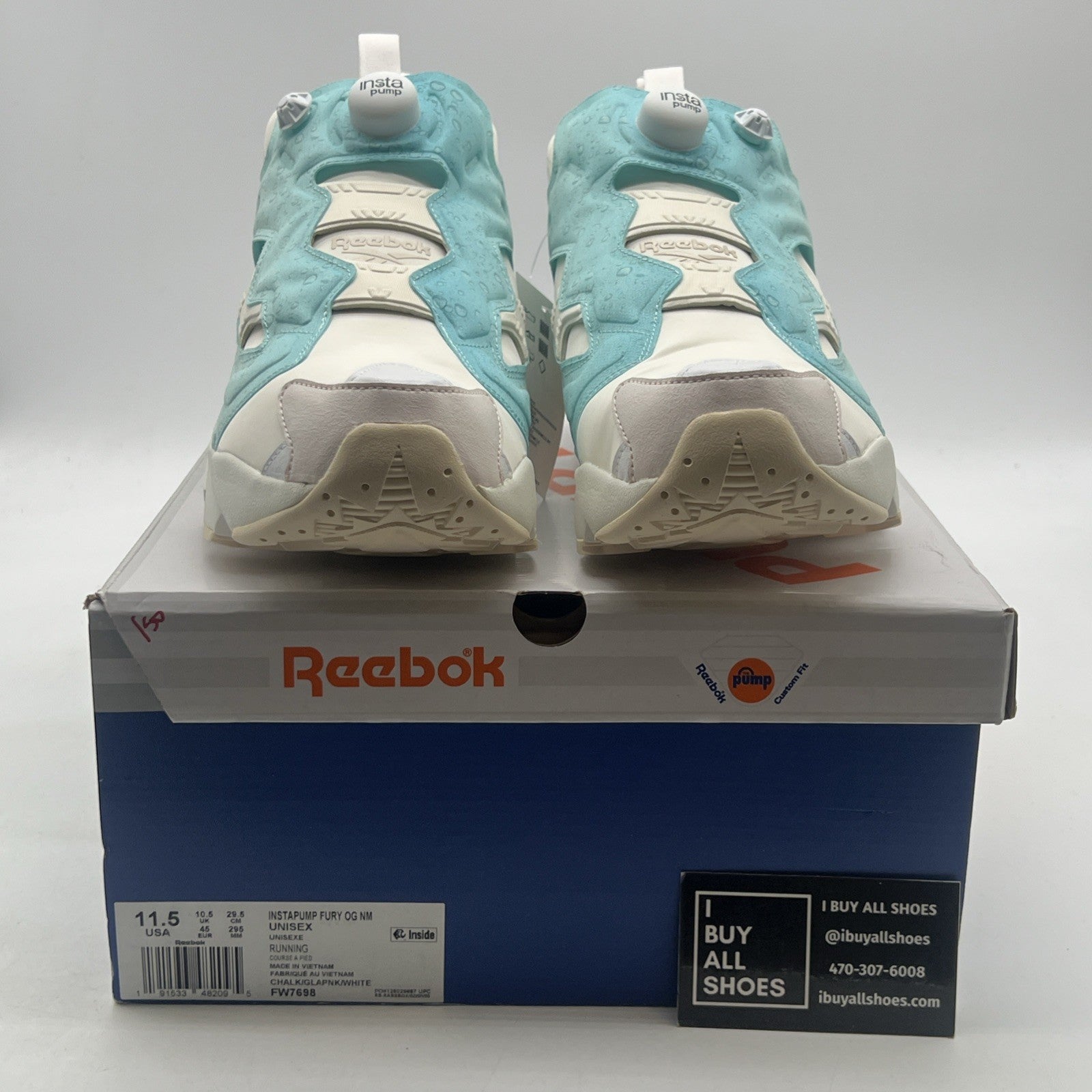 Size 11.5 - Reebok InstaPump Fury OG Legion of Fury - Rayne Sheetz (FW7698)