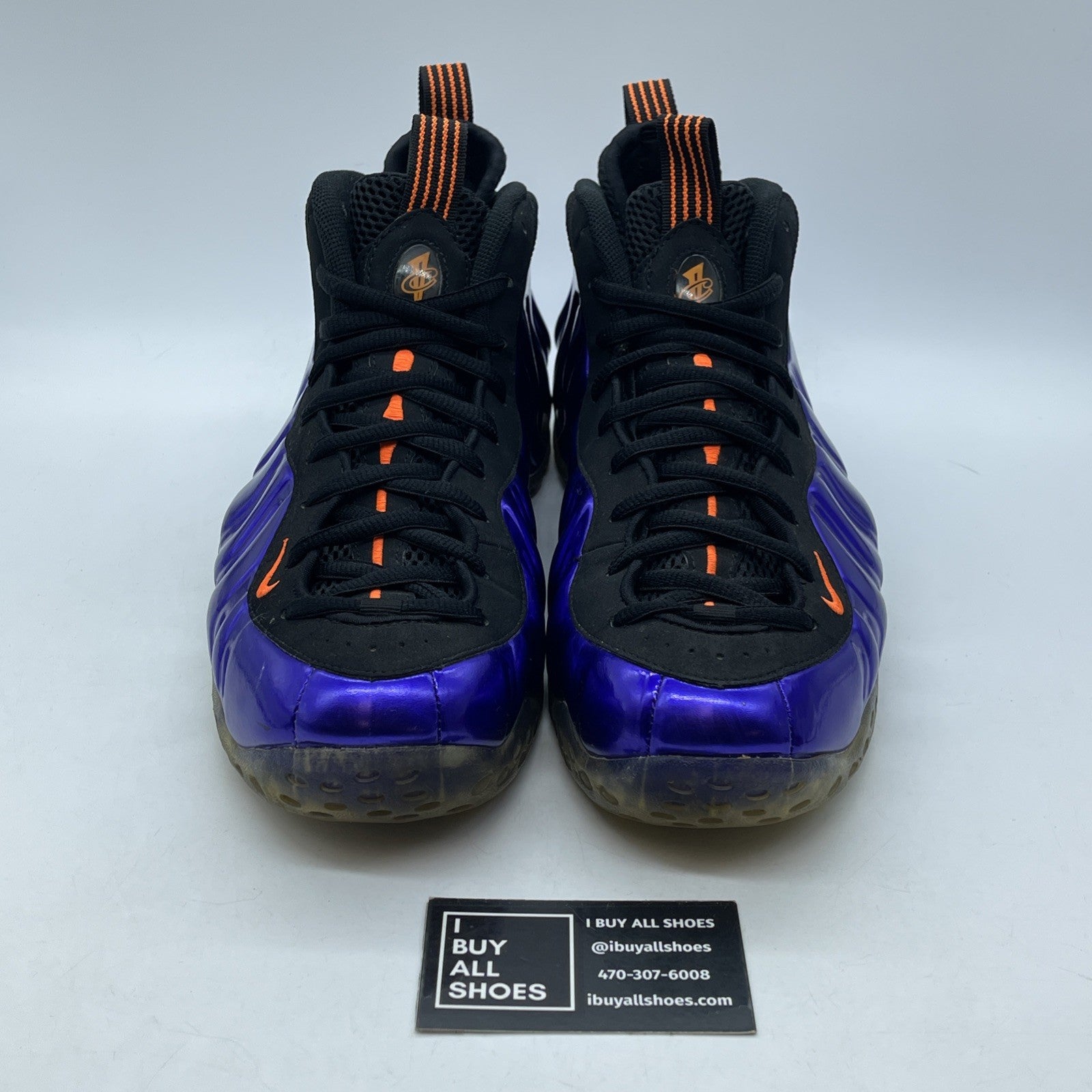 Size 11.5 - Nike Air Foamposite One Phoenix Suns Purple Black (314996-501)