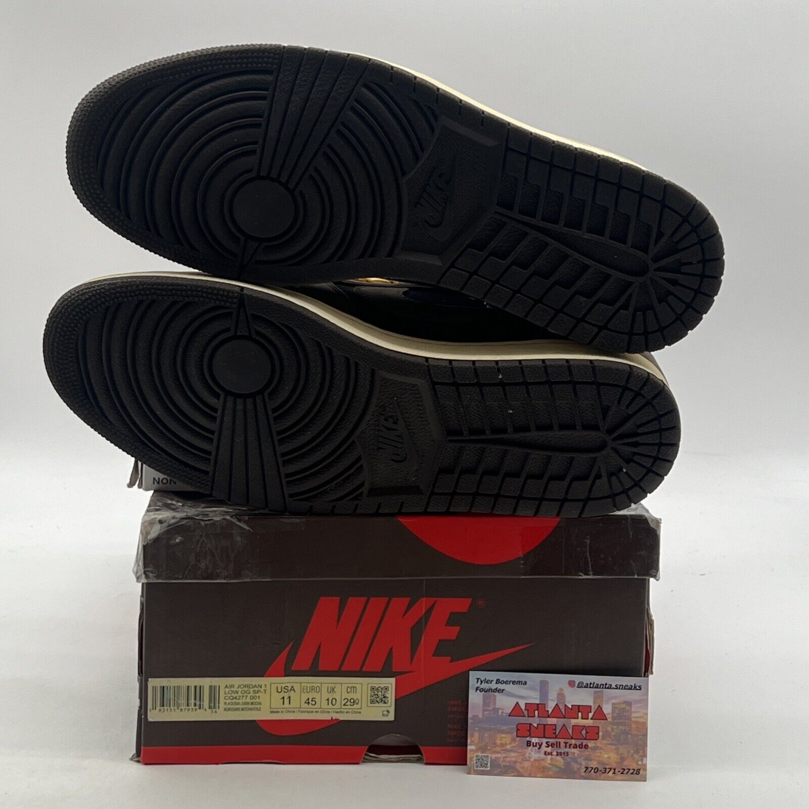 Size 11 - Air Jordan 1 x Travis Scott Low Mocha (CQ4277-001)