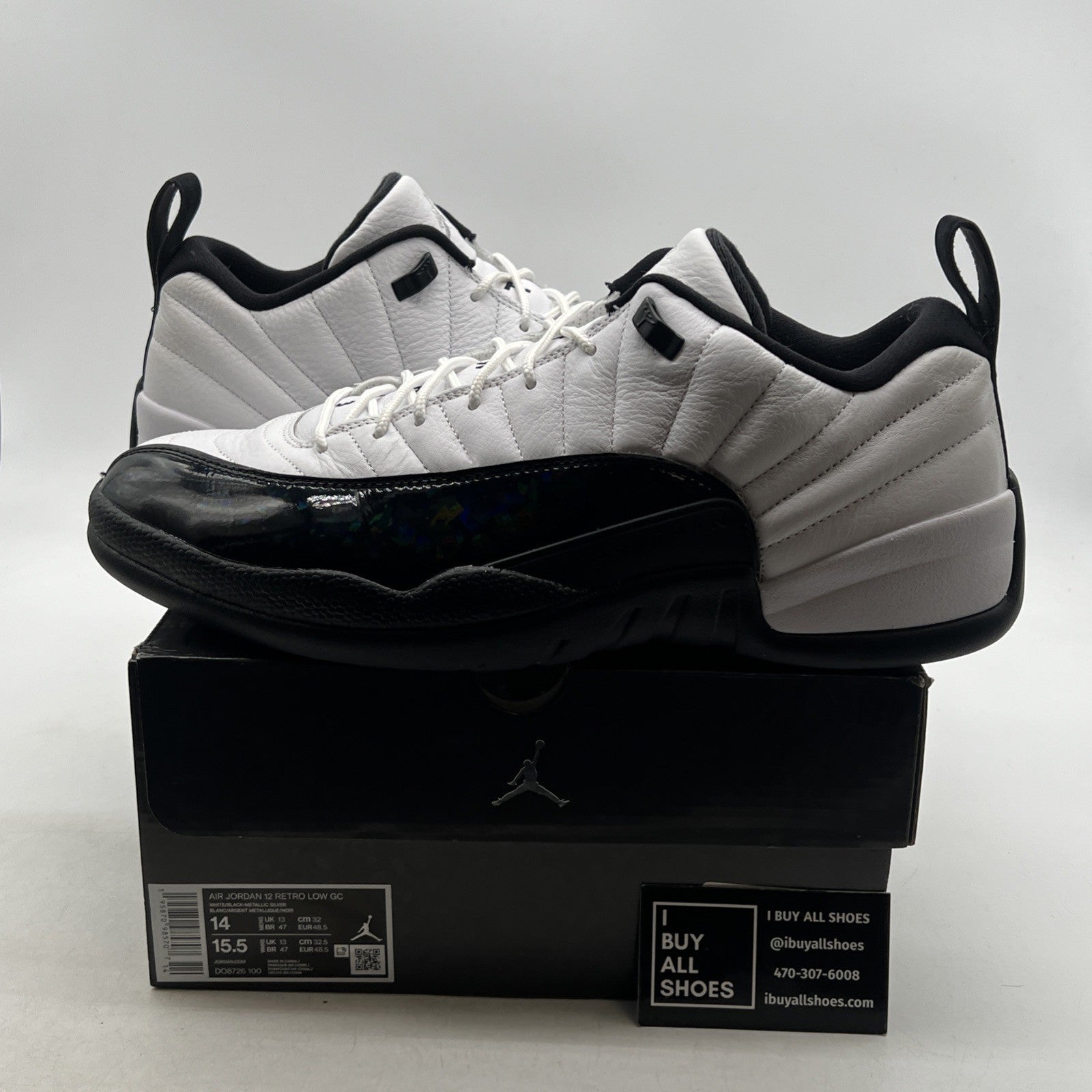 Size 14 - Air Jordan 12 Retro Low 25 Years in China (DO8726-100)