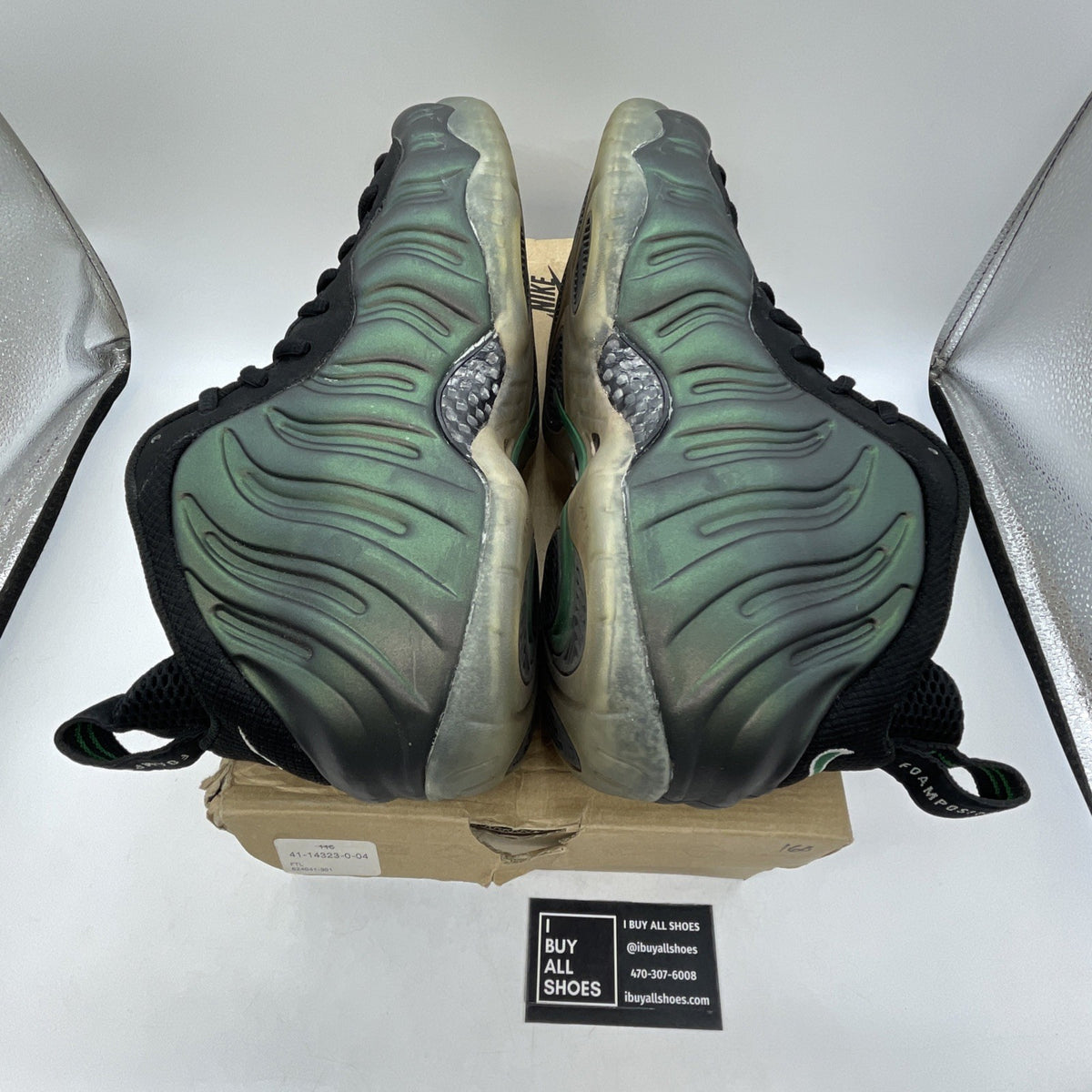 Size 11 - Nike Air Foamposite Pro Pine Green (624041-301)