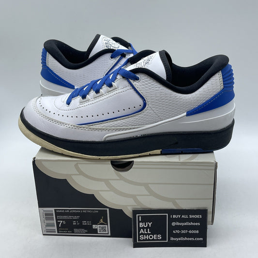 Size 7.5W - Air Jordan 2 Retro Low Varsity Royal (DX4401-104)