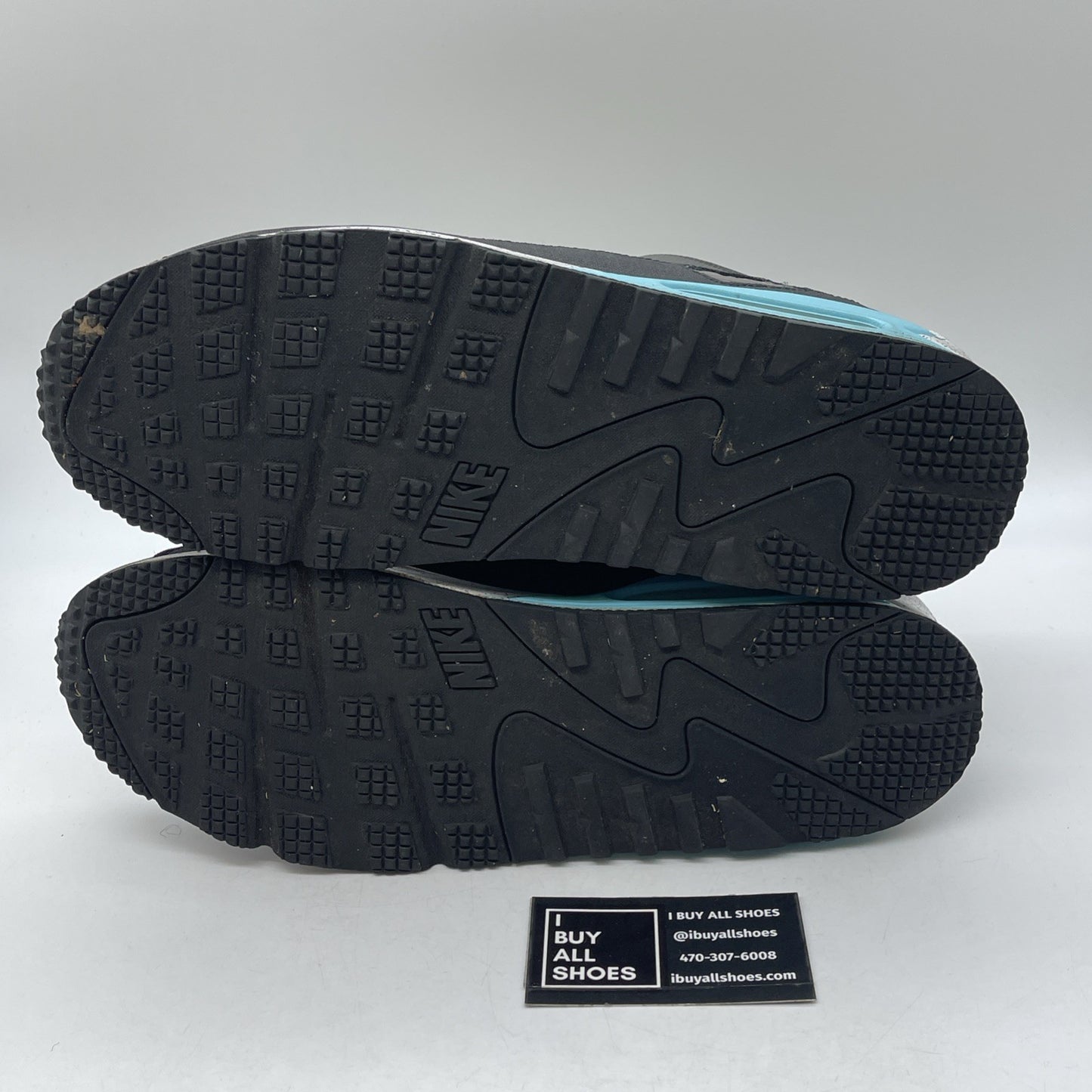 Size 13 - Nike Air Max 90 SneakerBoot NS Gray Black Suede Leather (616314-001)