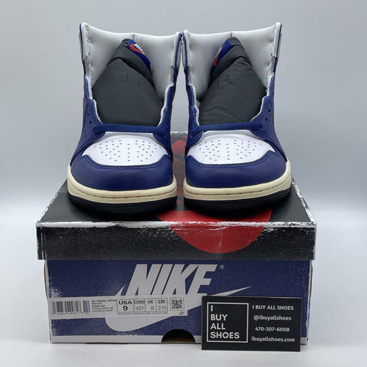 Size 9 - Air Jordan 1 Retro OG High Rare Air Deep Royal Blue (DZ5485-100)