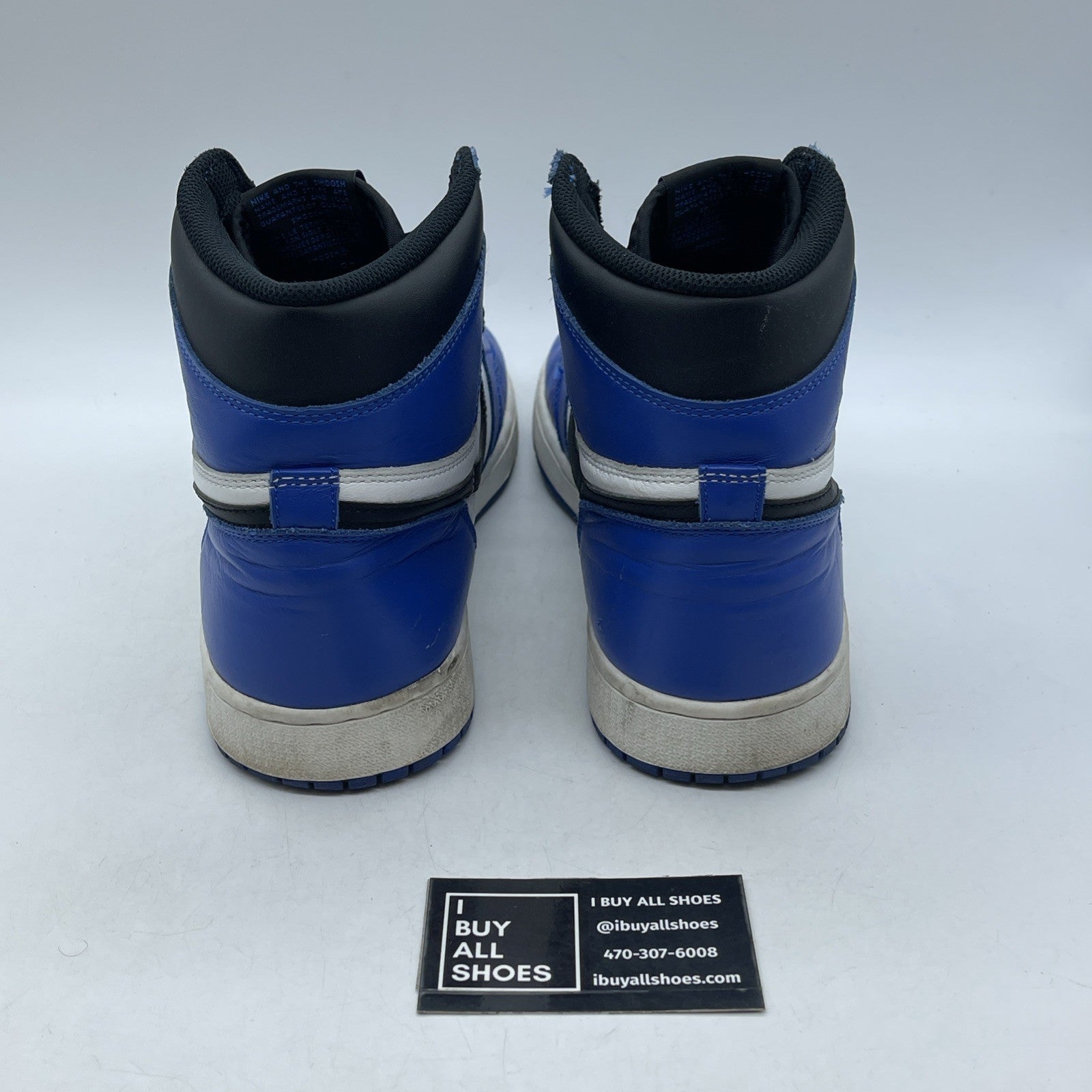 Size 13 - Air Jordan 1 Retro High OG Game Royal 2018 (555088-403)