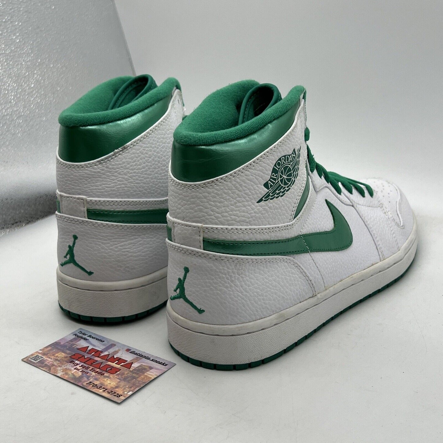 Size 12 - Air Jordan 1 Retro High Do The Right Thing Green Leather (332550-131)