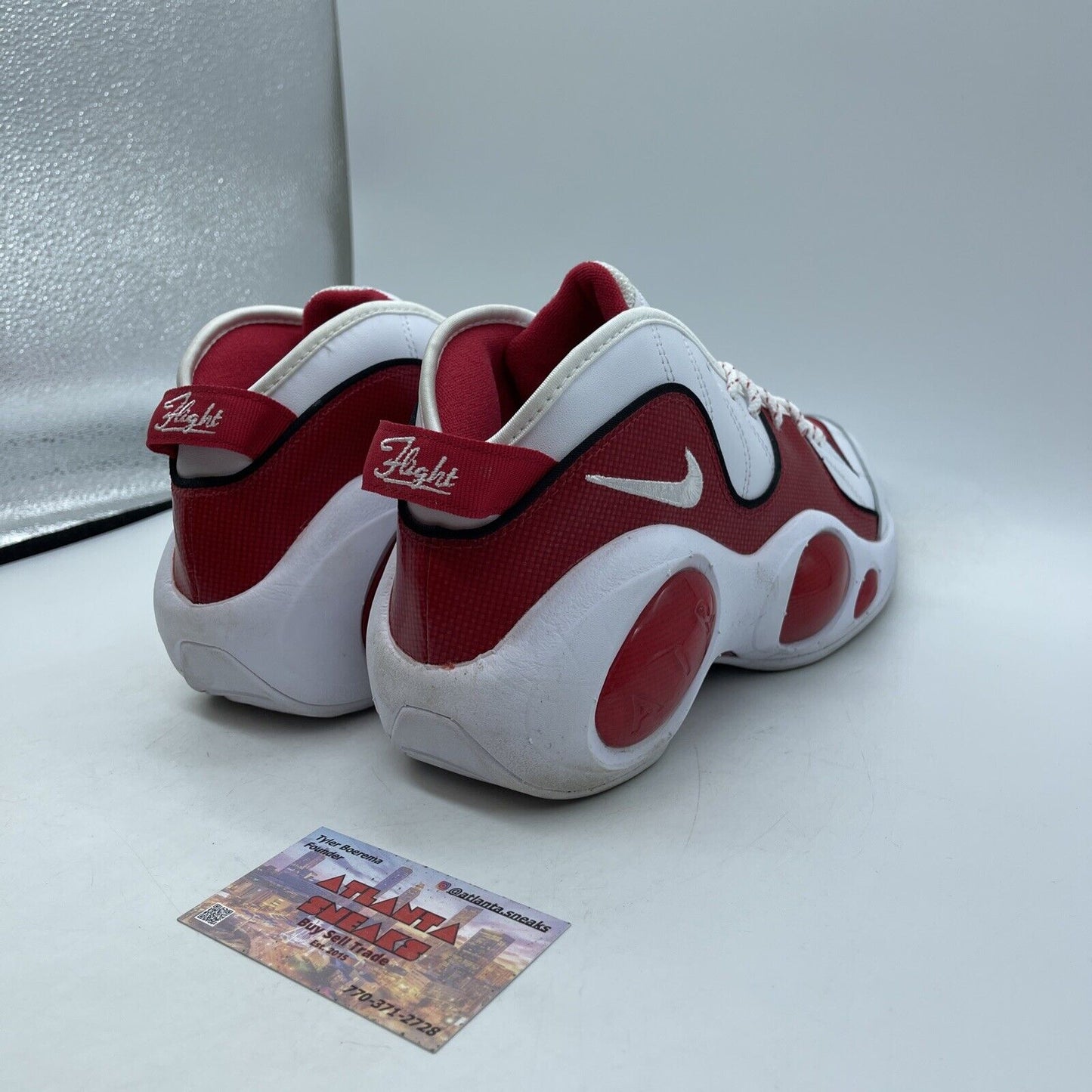 Size 9.5 - Nike Air Zoom Flight 95 2023 True Red White Leather (DX1165-100)