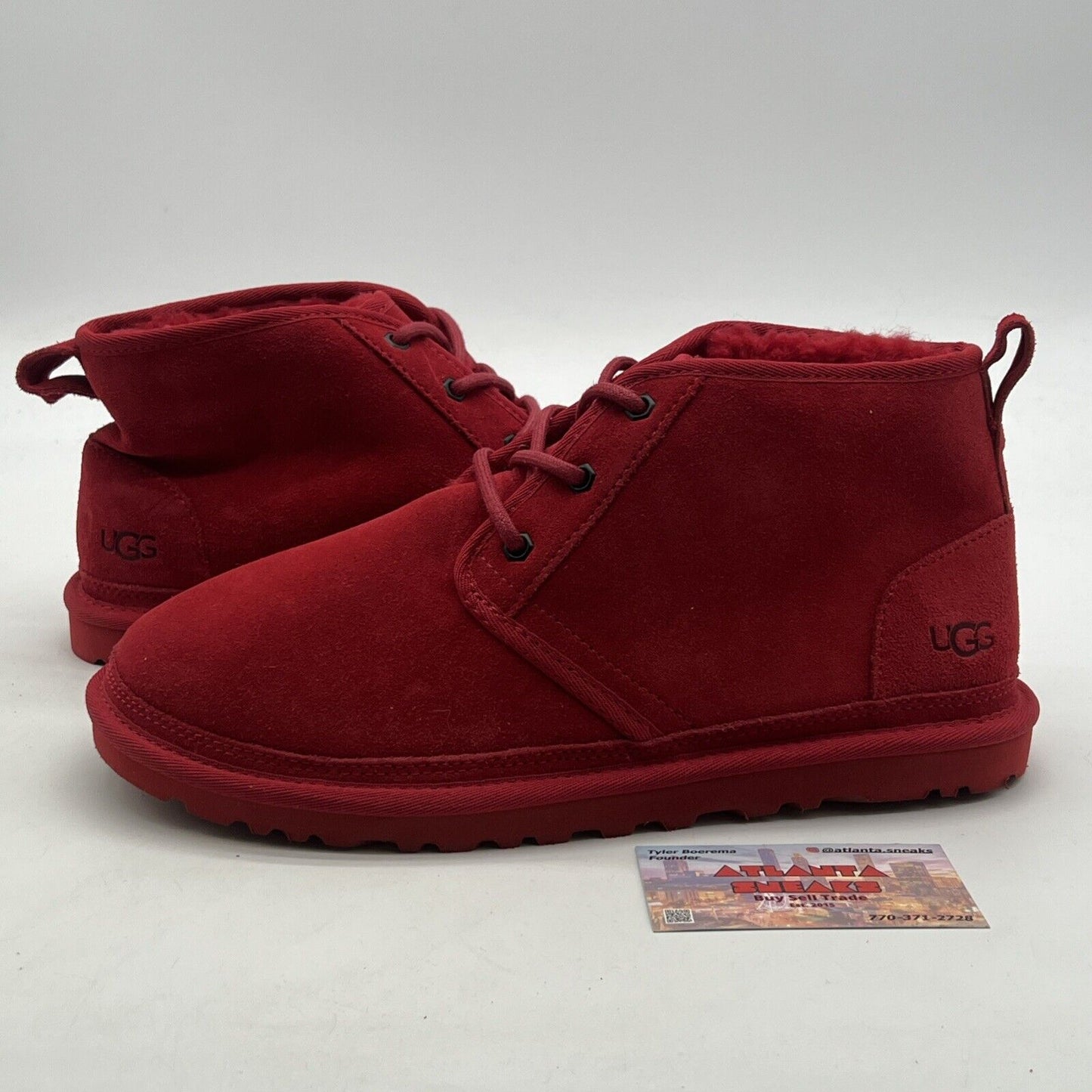 Size 9 - Women’s UGG® Neumel Chukka Boot Samba Red