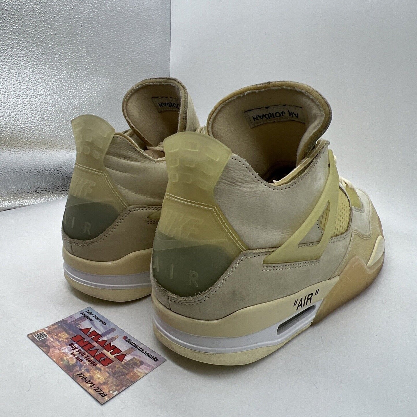 Size 13 - Jordan 4 SP x Off-White Mid Sail W (CV9388-100)