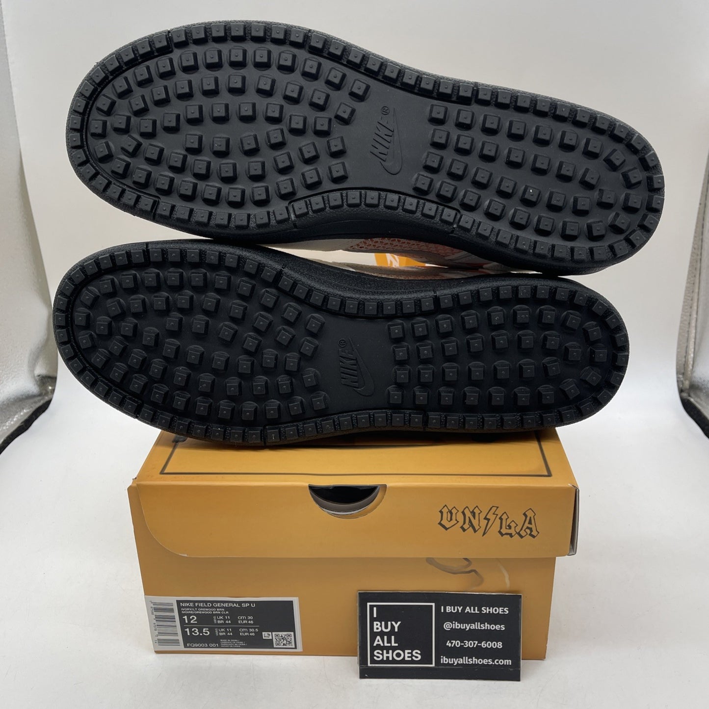 Size 12 - Union LA x Nike Field General Ivory (FQ9003-001)
